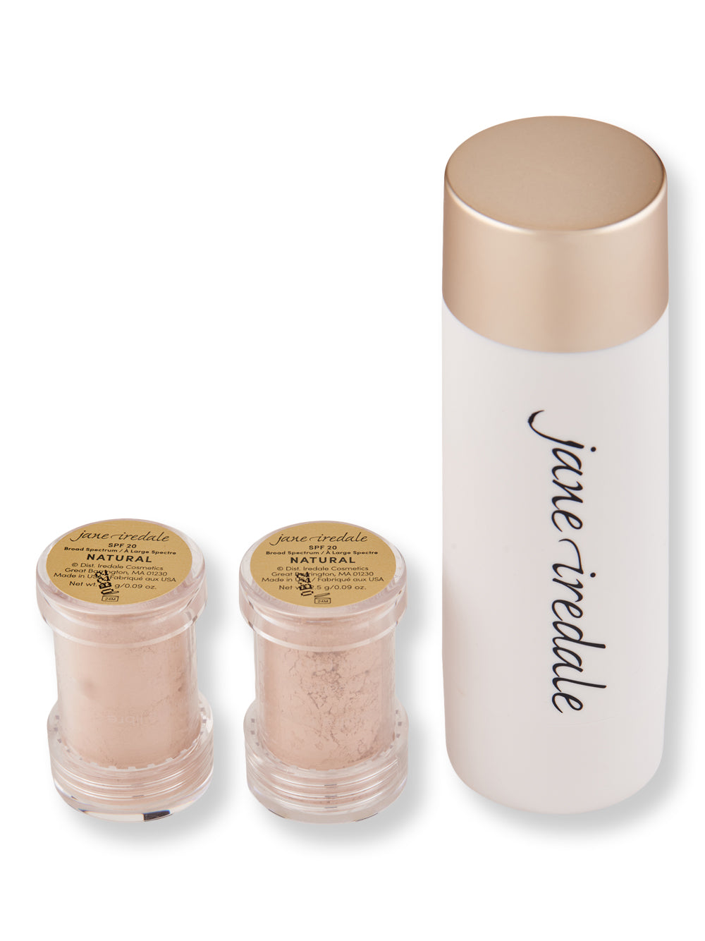 Jane Iredale Amazing Base Refill Brush with 2 Refills、mySite、gigharbornorthrealestate