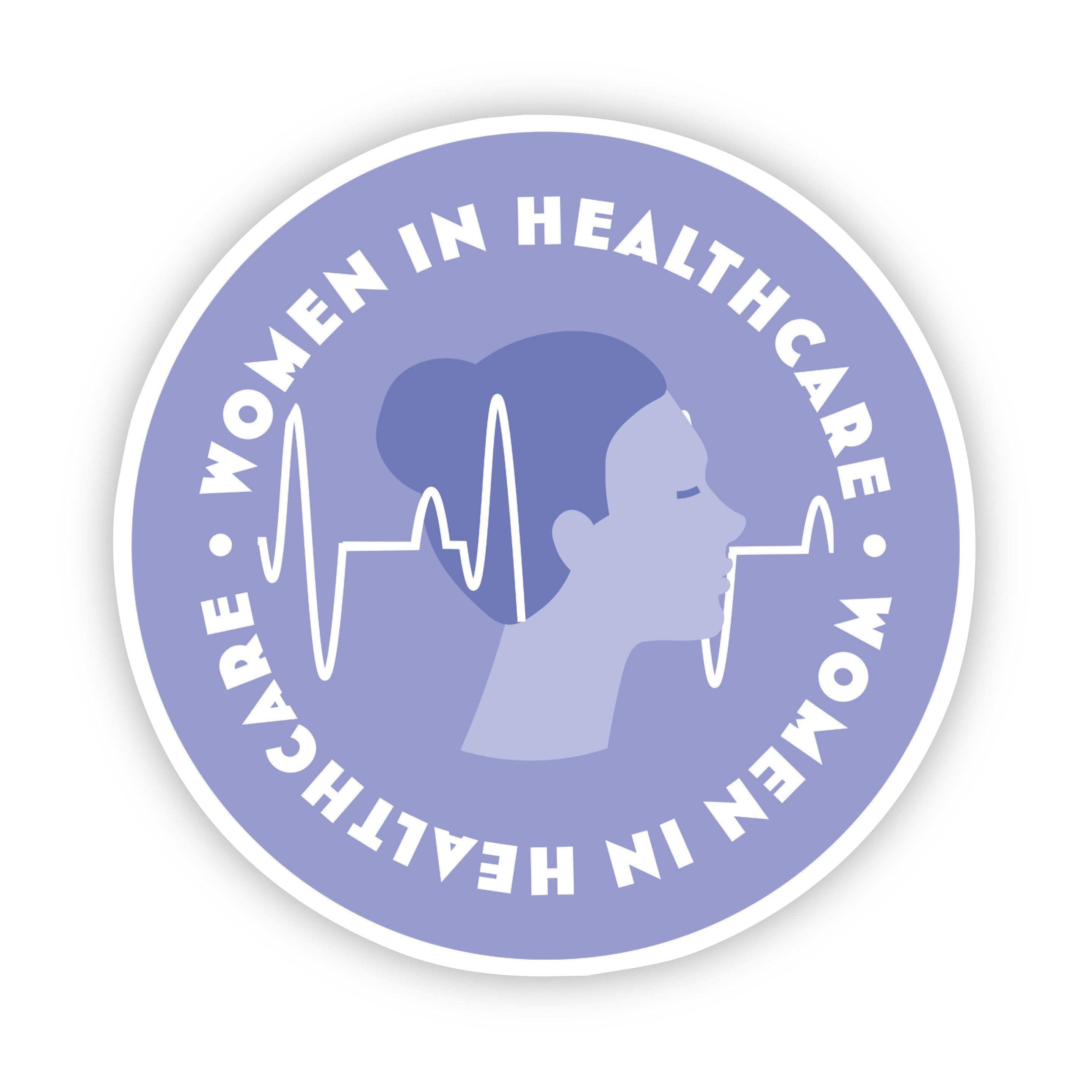  Women in Healthcare Purple Sticker、mySite、elrpsem3k