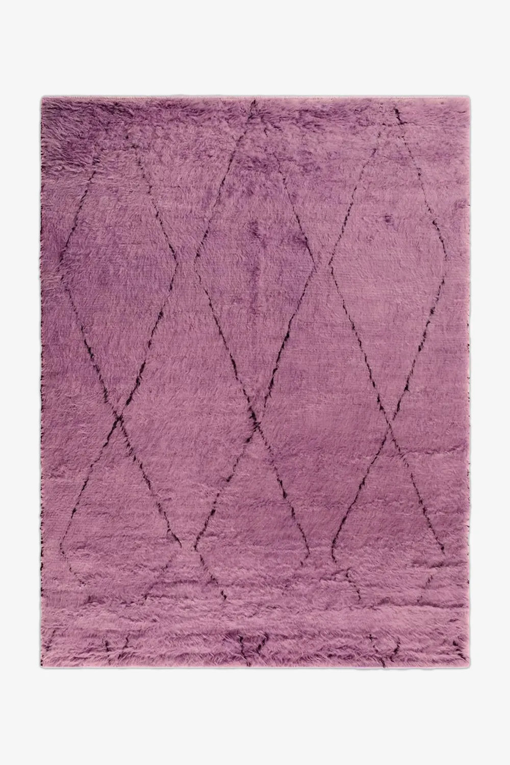 Purple Moroccan Shag Wool Rug、mySite、gigharbornorthrealestate