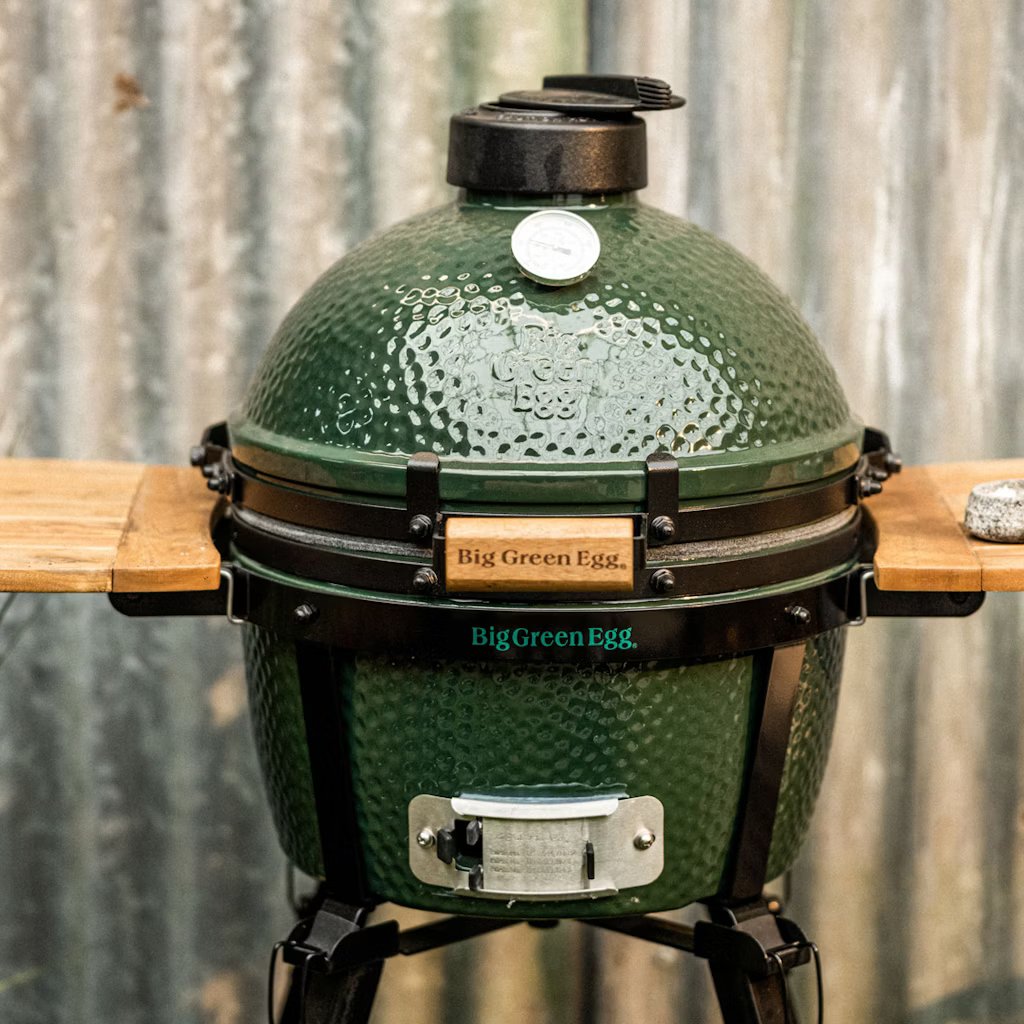 Big Green Egg Foldable Stand With Shelves for MiniMax、mySite、noshort
