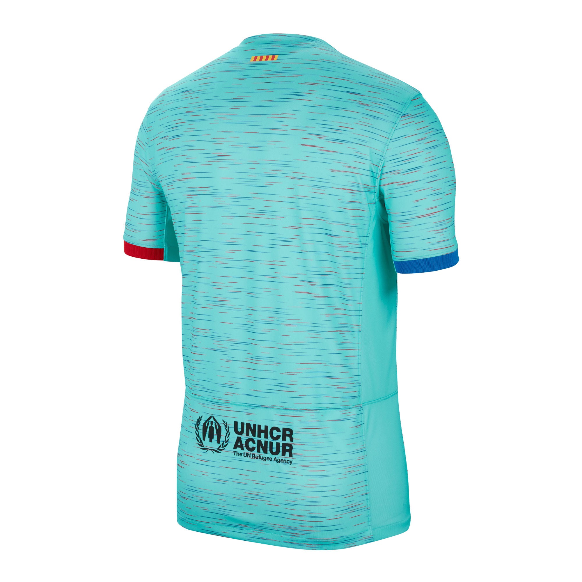 Nike Men's FC Barcelona 2023/24 Third Jersey Light Aqua/Black、mySite、noshort