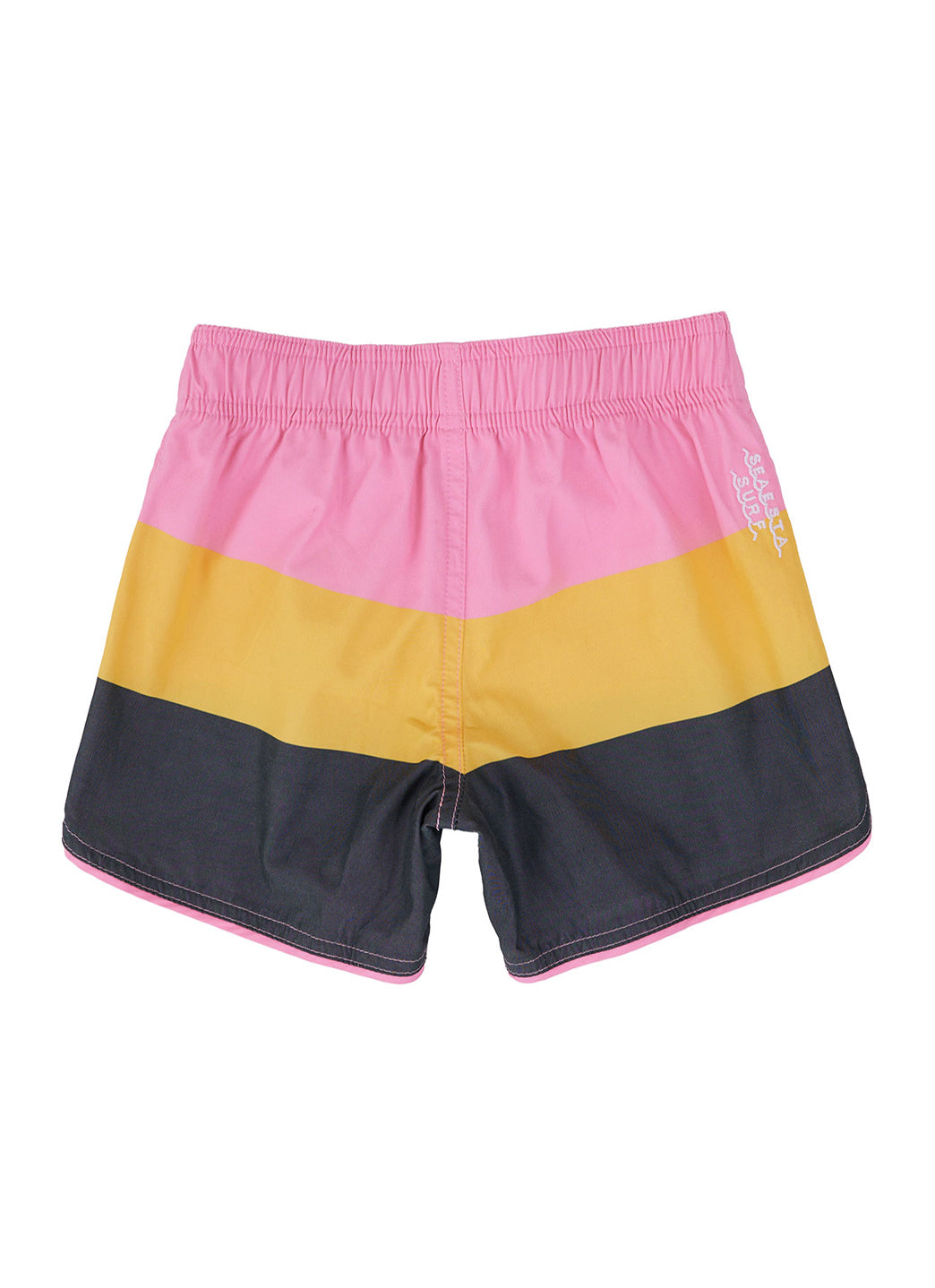 Seaesta Surf Boys' Print Scallop Retro Flare Board Shorts (Toddler, Little Kid, Big Kid)、mySite、noshort