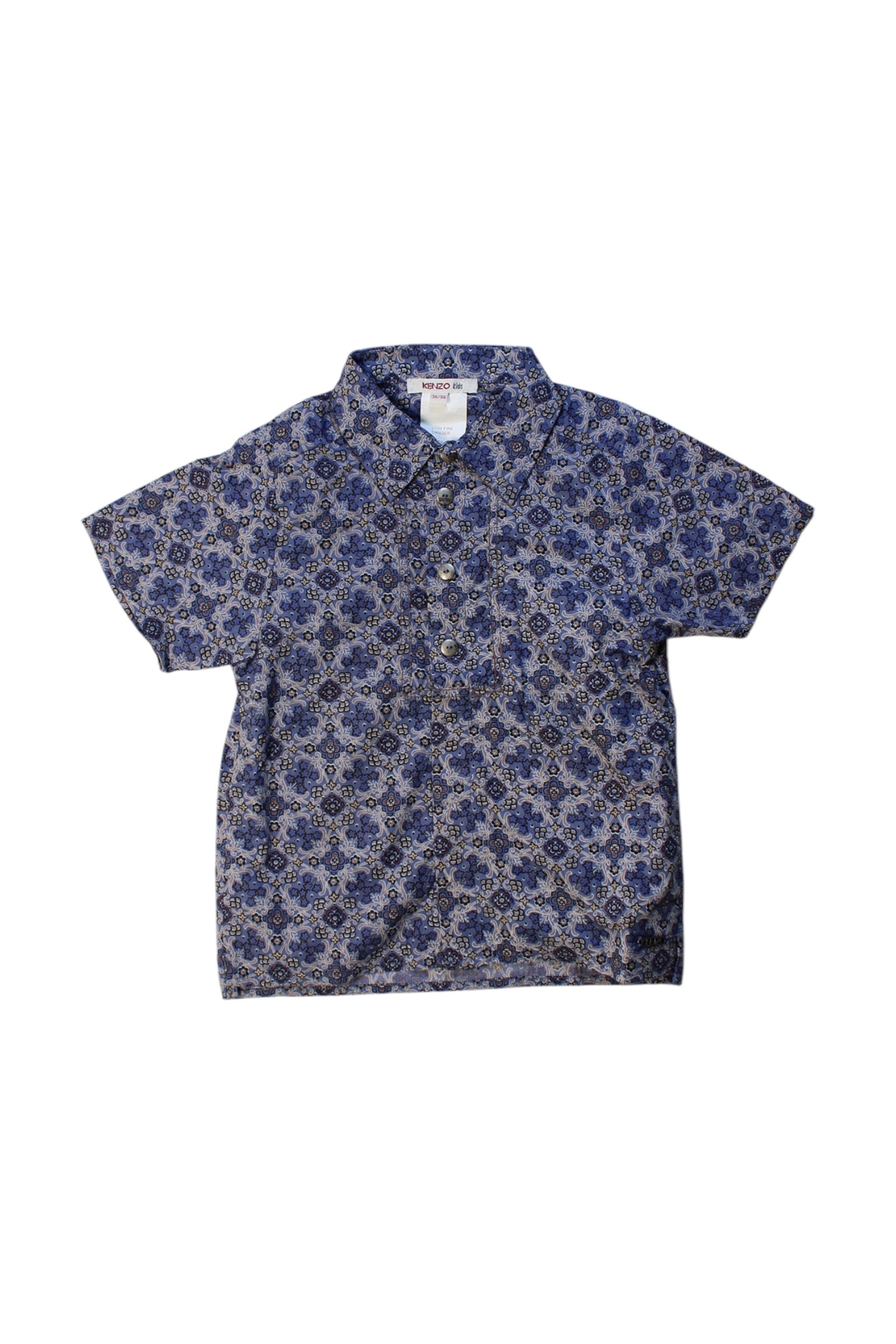 Kenzo Floral Button-Down Shirt 3T、mySite、g9winljtr