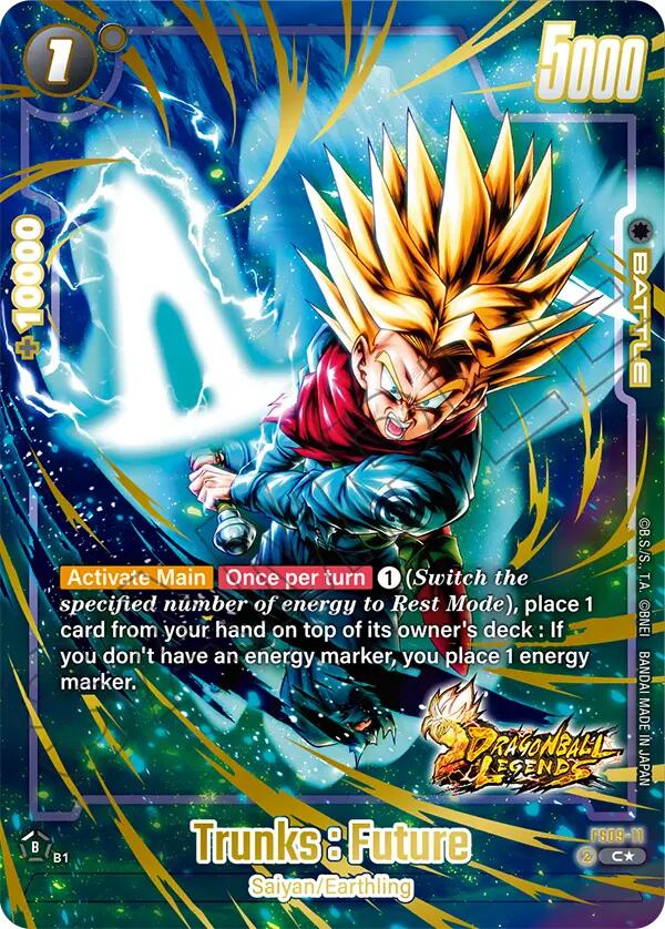 Trunks : Future (Bonus Pack Alternate Art) Starter Deck: Shallot、mySite、waistdrama
