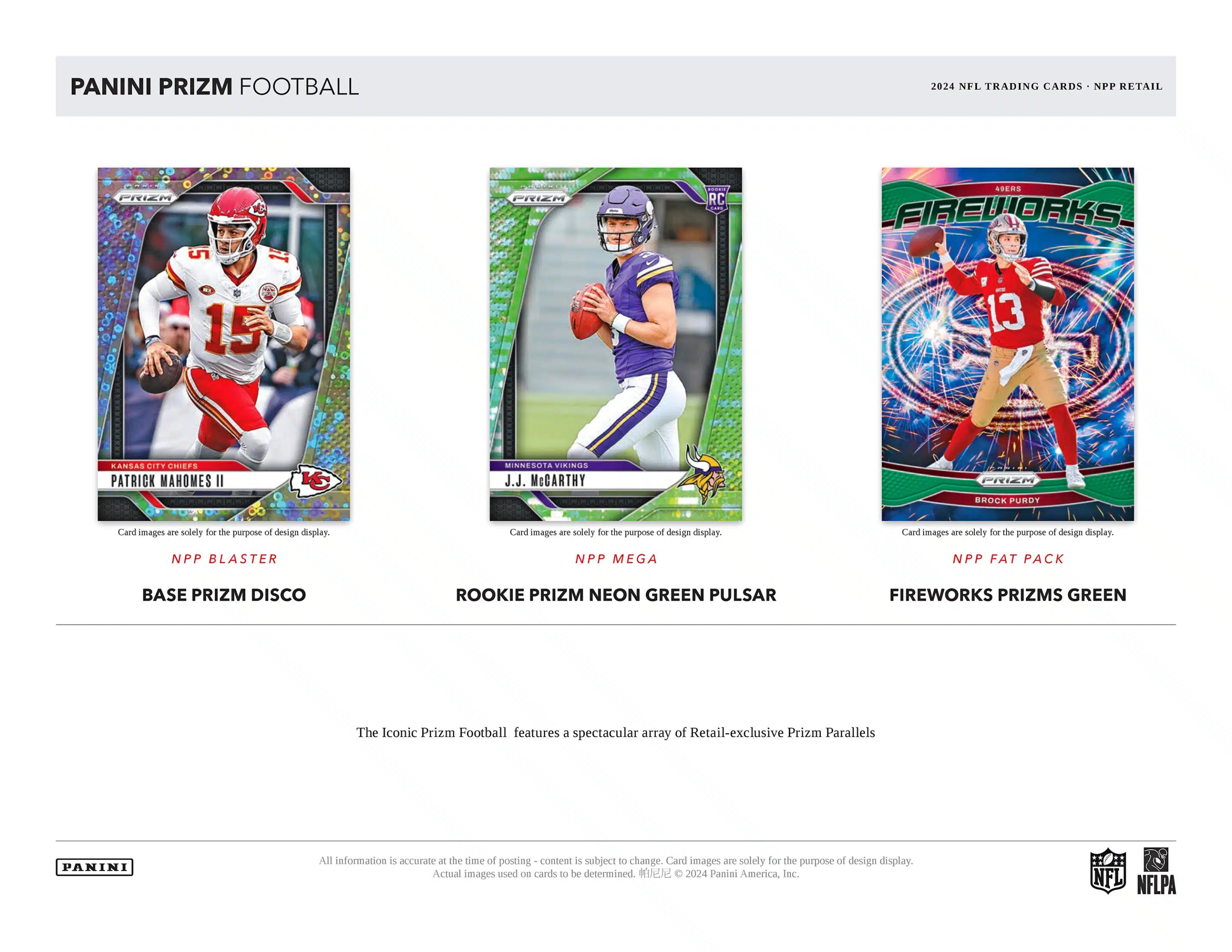 Panini Prizm NFL Football 2024 - Fat Pack、mySite、waistdrama