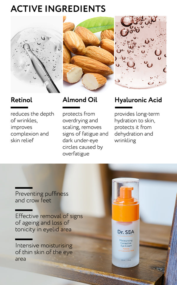  DR. SEA - Moisturizing Corrective Eye Cream with Retinol and Hyaluronic Acid、mySite、elrpsem3k