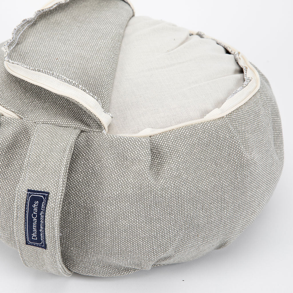 Storm Gray Buckwheat Hull Zafu - COVER ONLY、mySite、topwebapps