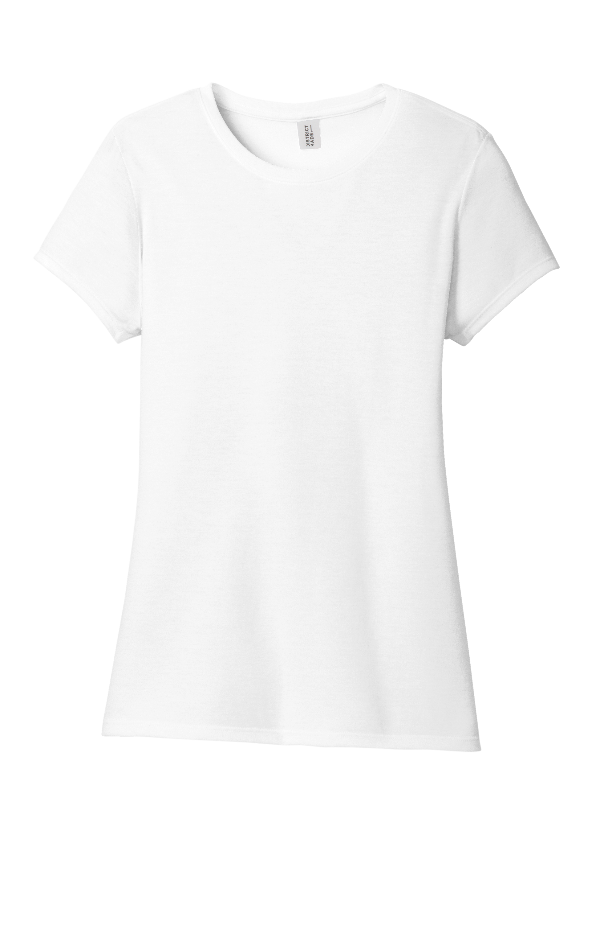 District Perfect Tri Tee Women's -White、mySite、noshort