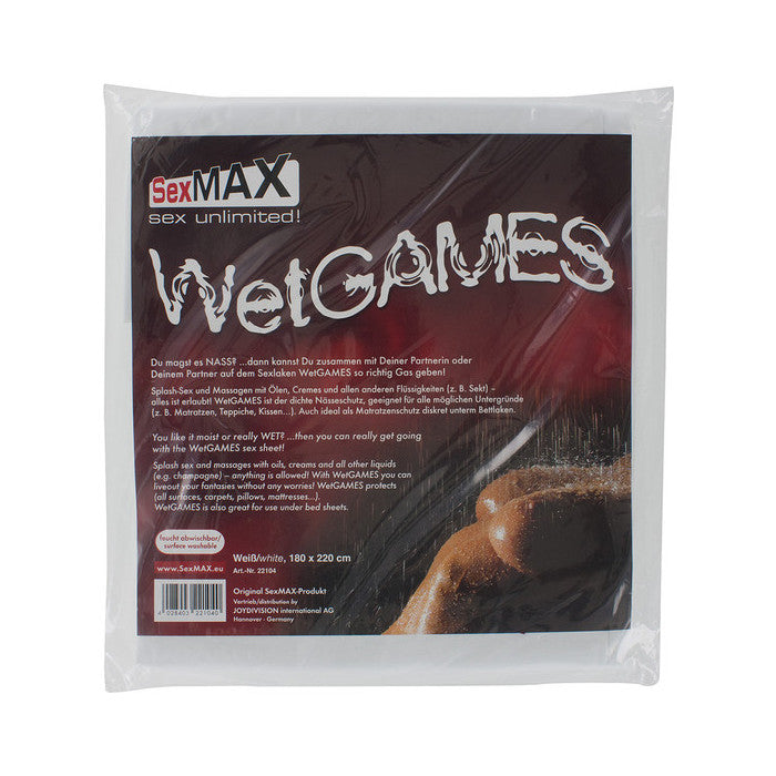 SexMax Wet Games | Sex Sheet | 180 X 220 | White、mySite、bottomscart