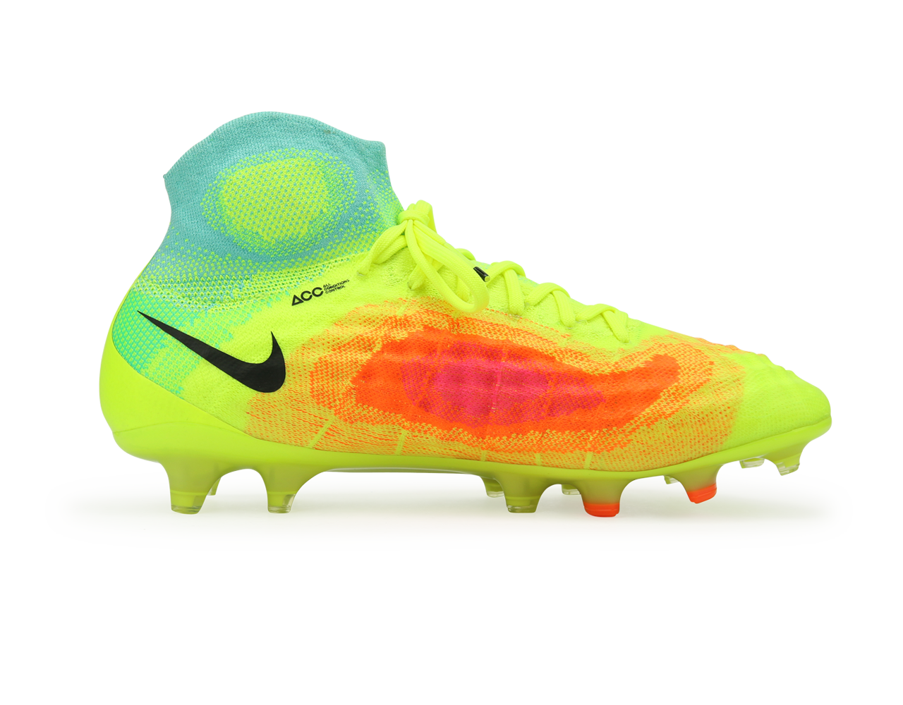 Nike Men's Magista Obra II FG Volt/Black/Total Orange、mySite、bottomscart