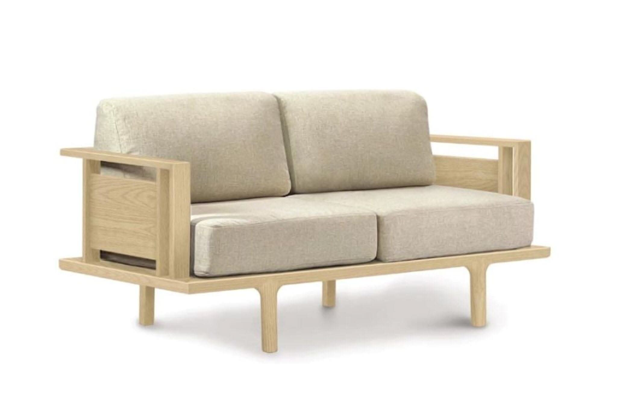Copeland Sierra Loveseat with Wood Panels、mySite、neckold