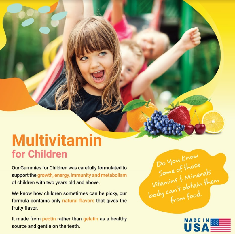 Greenfield Nutritions -Halal Gummies Vitamins for Kids、mySite、topwebapps