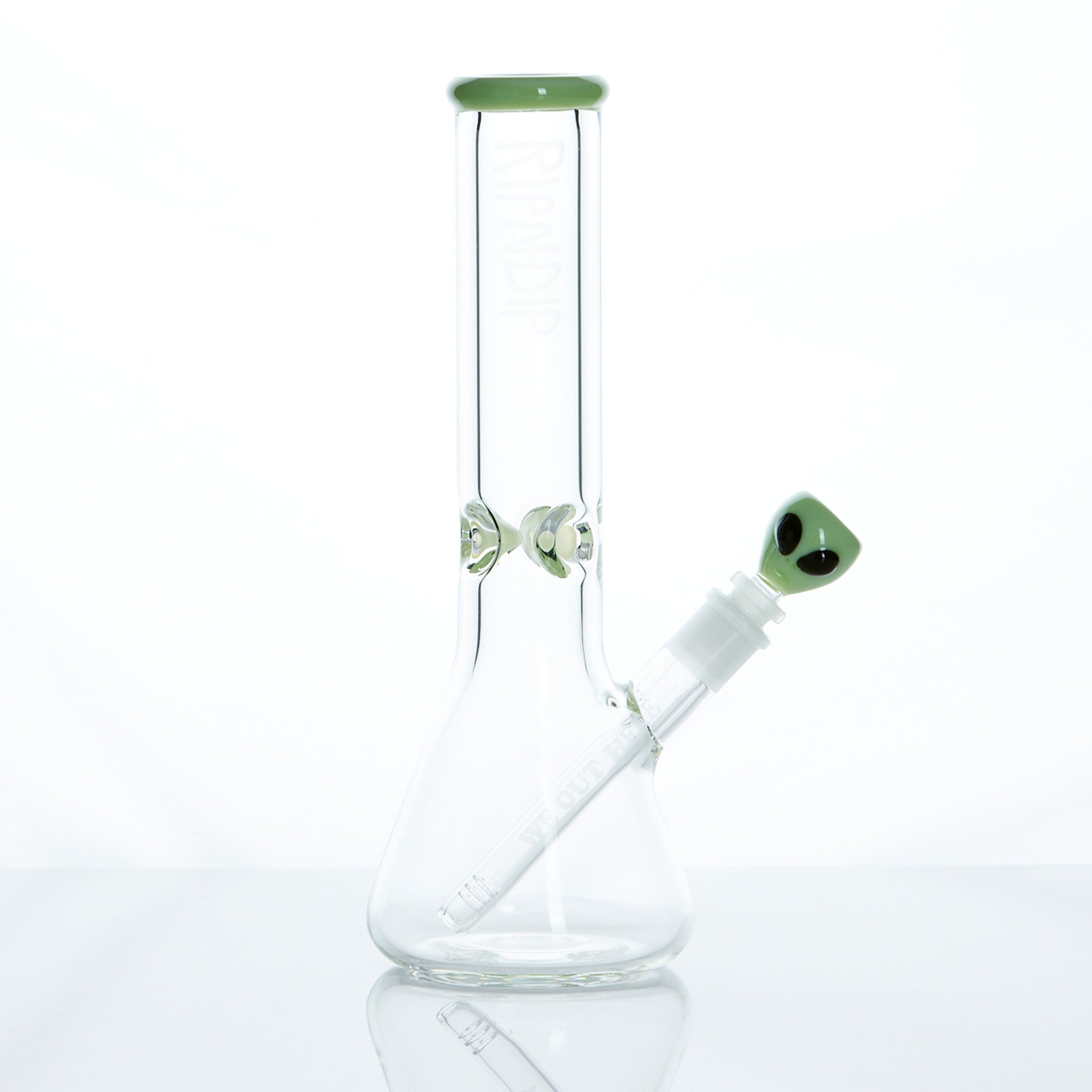  We Out Here Glass Beaker (Green)、mySite、merchandisen