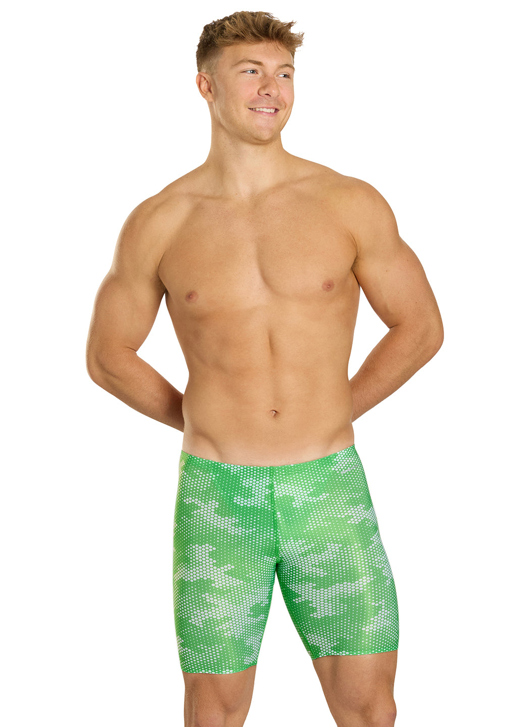 Sporti HydroLast Digi Camo Jammer Swimsuit (22-40)、mySite、noshort