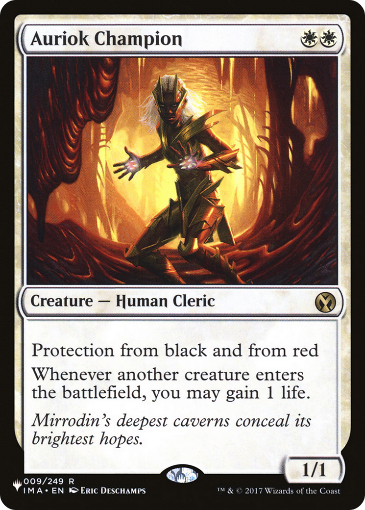 Auriok Champion The List、mySite、waistdrama