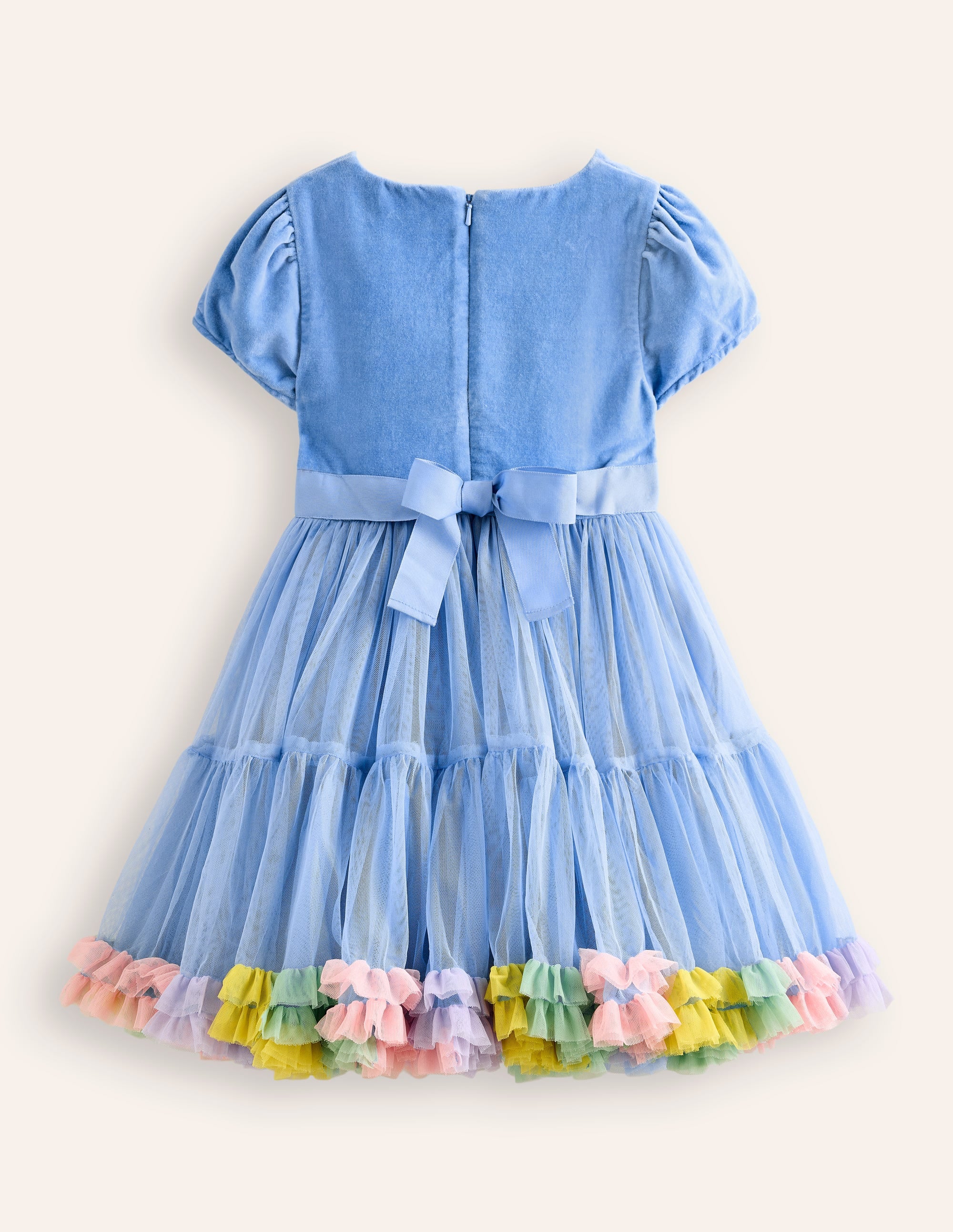  Beth Velvet Bodice Tulle Dress-Forget Me Not、mySite、ashleygrahame