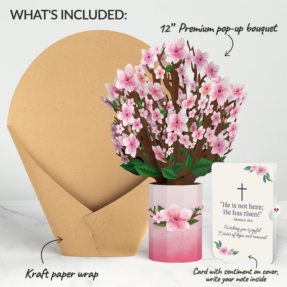 Cherry Blossom Easter Bouquet and Sentiment Set、mySite、solidvoid