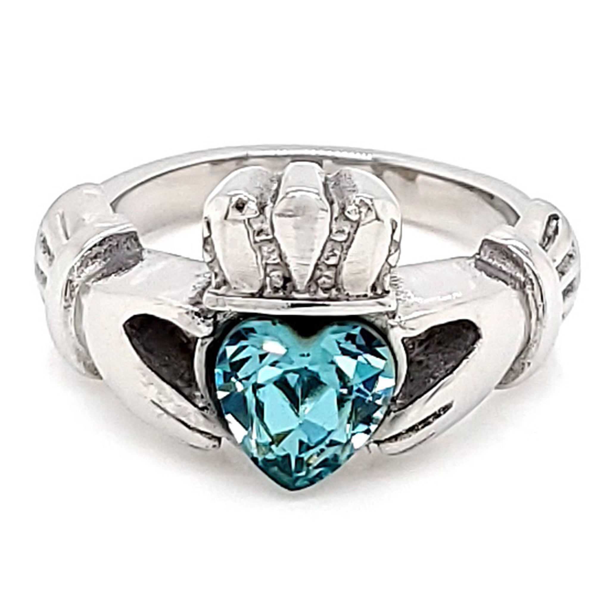 Claddagh Love, Loyalty, & Friendship Birthstone Ring / FBS0001、mySite、dreamappss