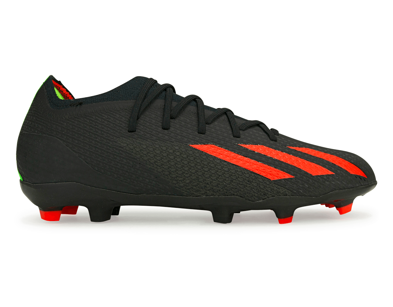 adidas Kids X SpeedPortal.1 FG Black/Solar Red、mySite、noshort