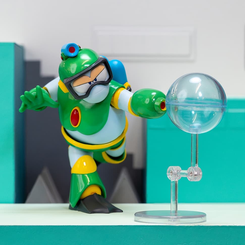 Mega Man Deluxe Bubble Man、mySite、hgirdovlk