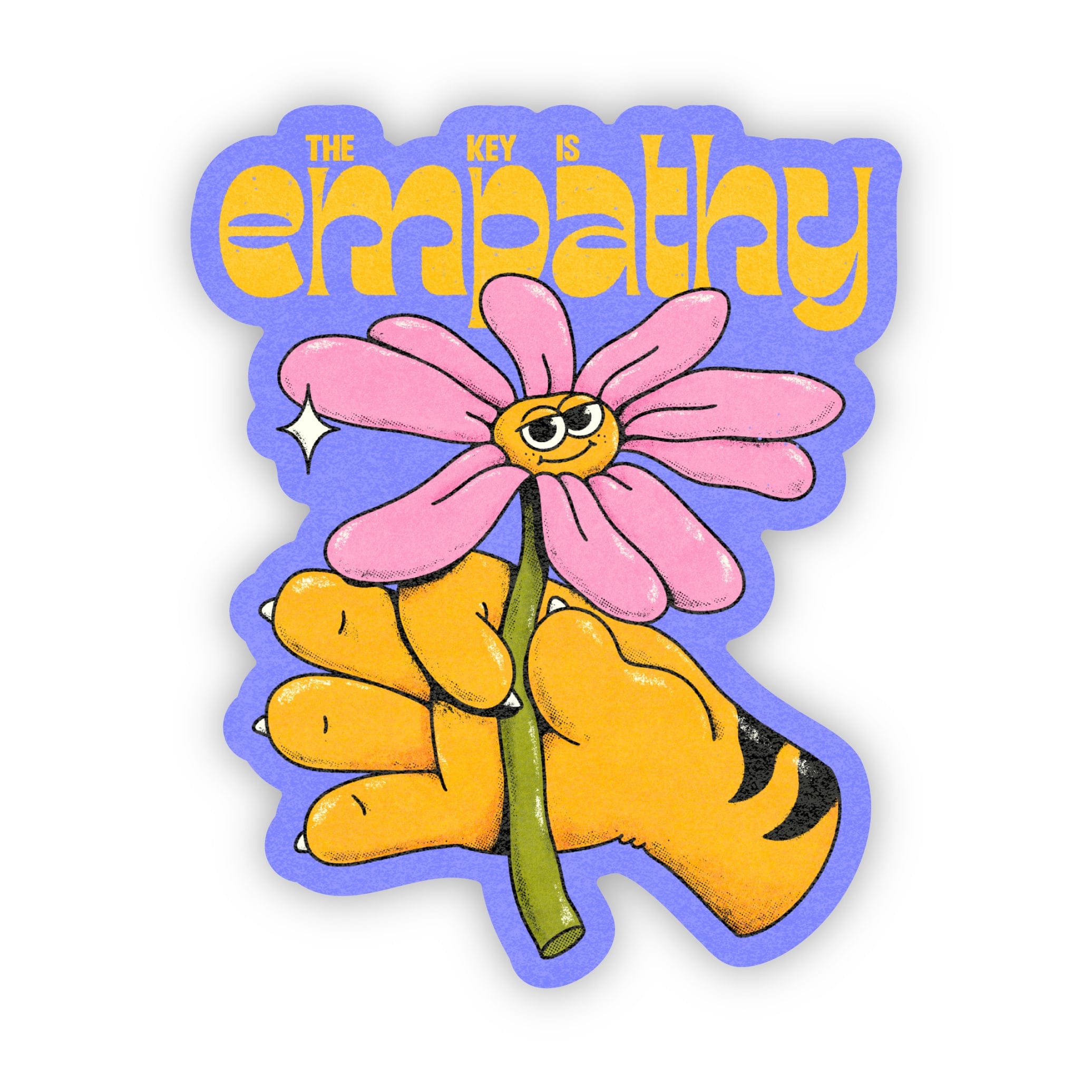  The key is empathy my sunbeam sticker (blue)、mySite、elrpsem3k