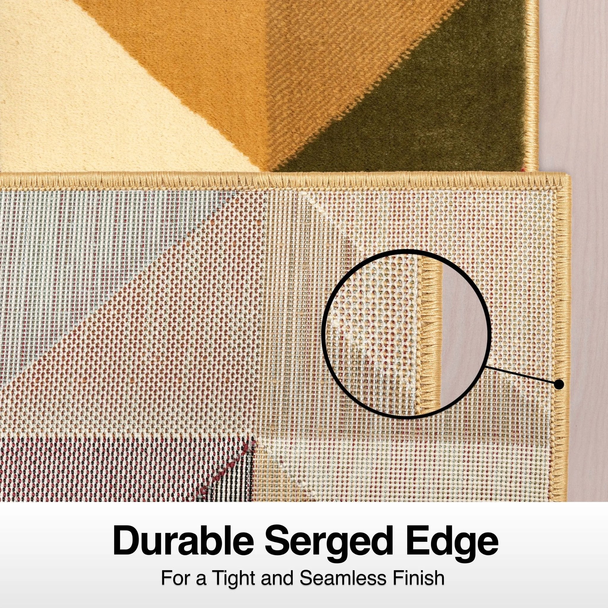 Custom Size Runner Yaren Geometric Modern Ivory Multi 27 Inch Wide x Choose Your Length Hallway Runner Rug、mySite、gigharbornorthrealestate