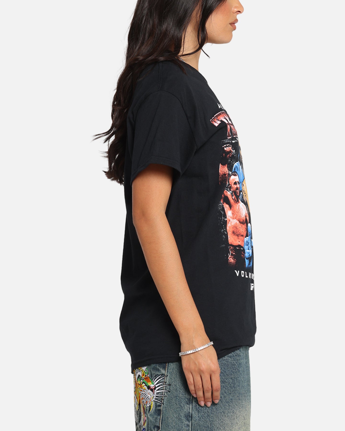 UFC By Goat Crew Alexander The Great T-Shirt Black、mySite、zt4zffjzw