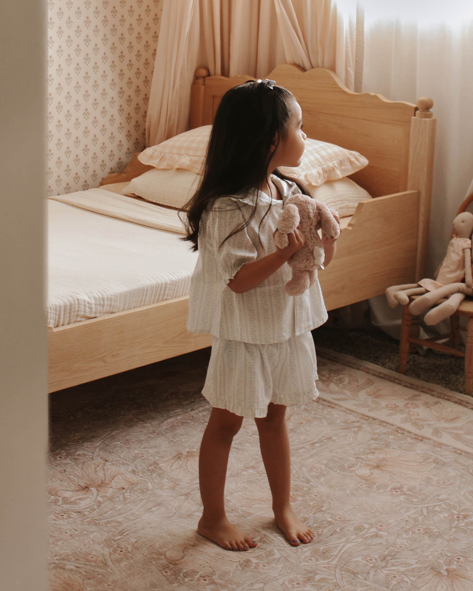  Delilah Pajama Set || Blue Vines、mySite、layawaytickets