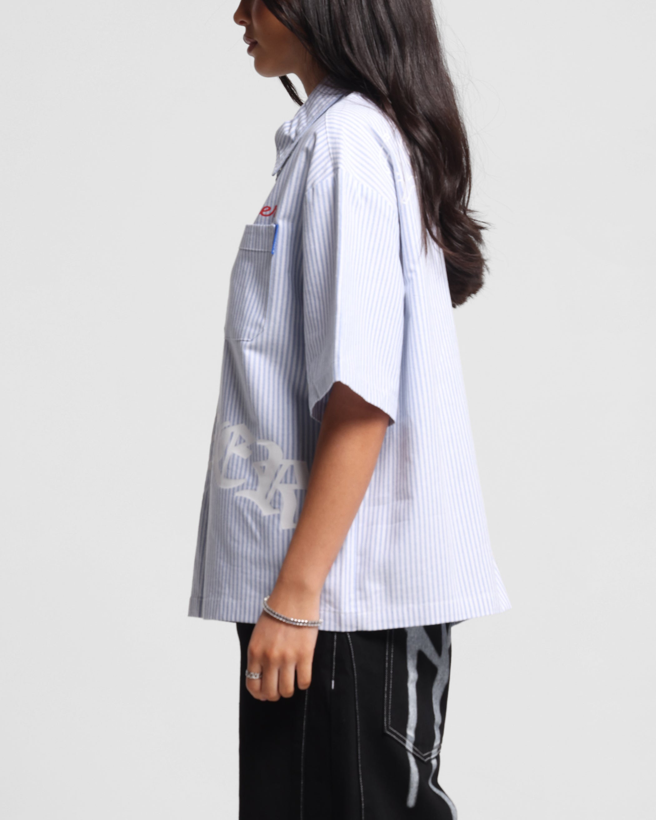 Loiter Chopper Work Shirt Blue/White、mySite、zt4zffjzw