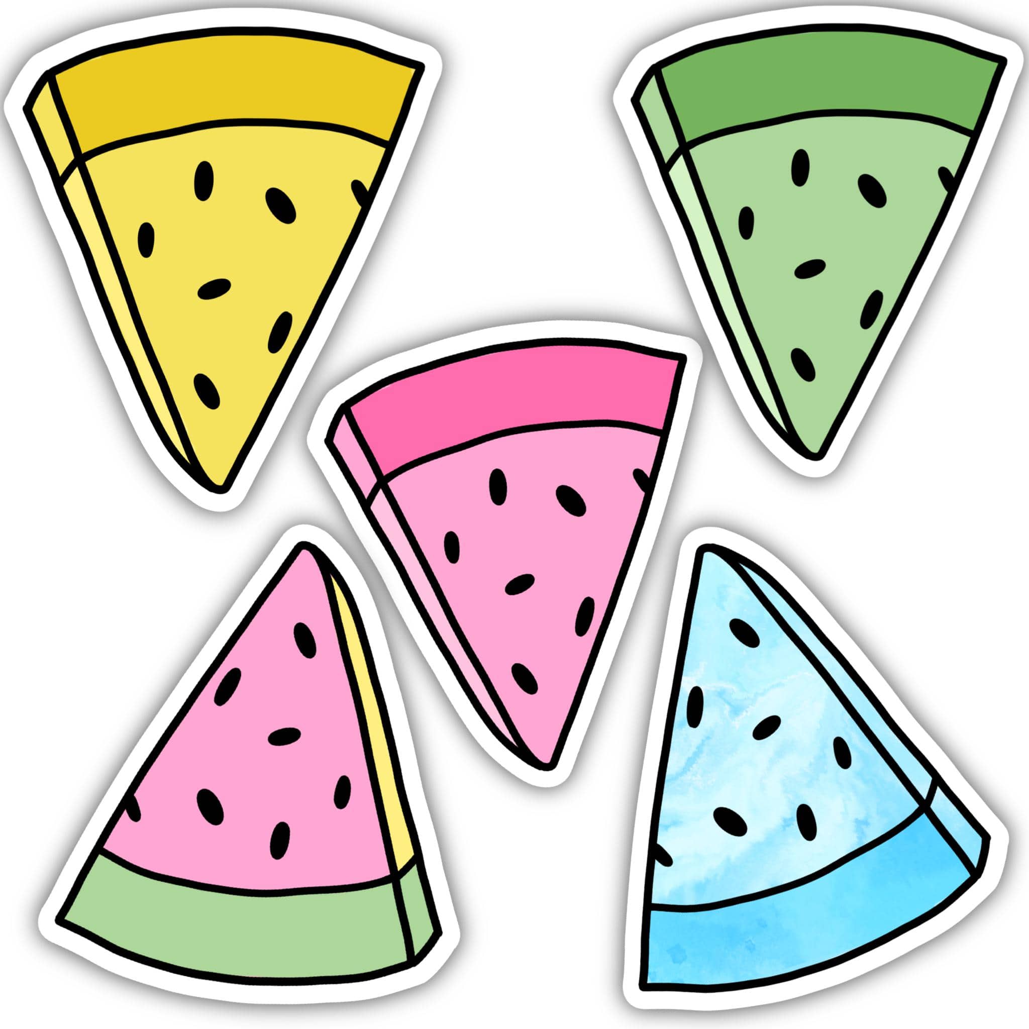  Watermelon Aesthetic Sticker 5 Pack、mySite、elrpsem3k