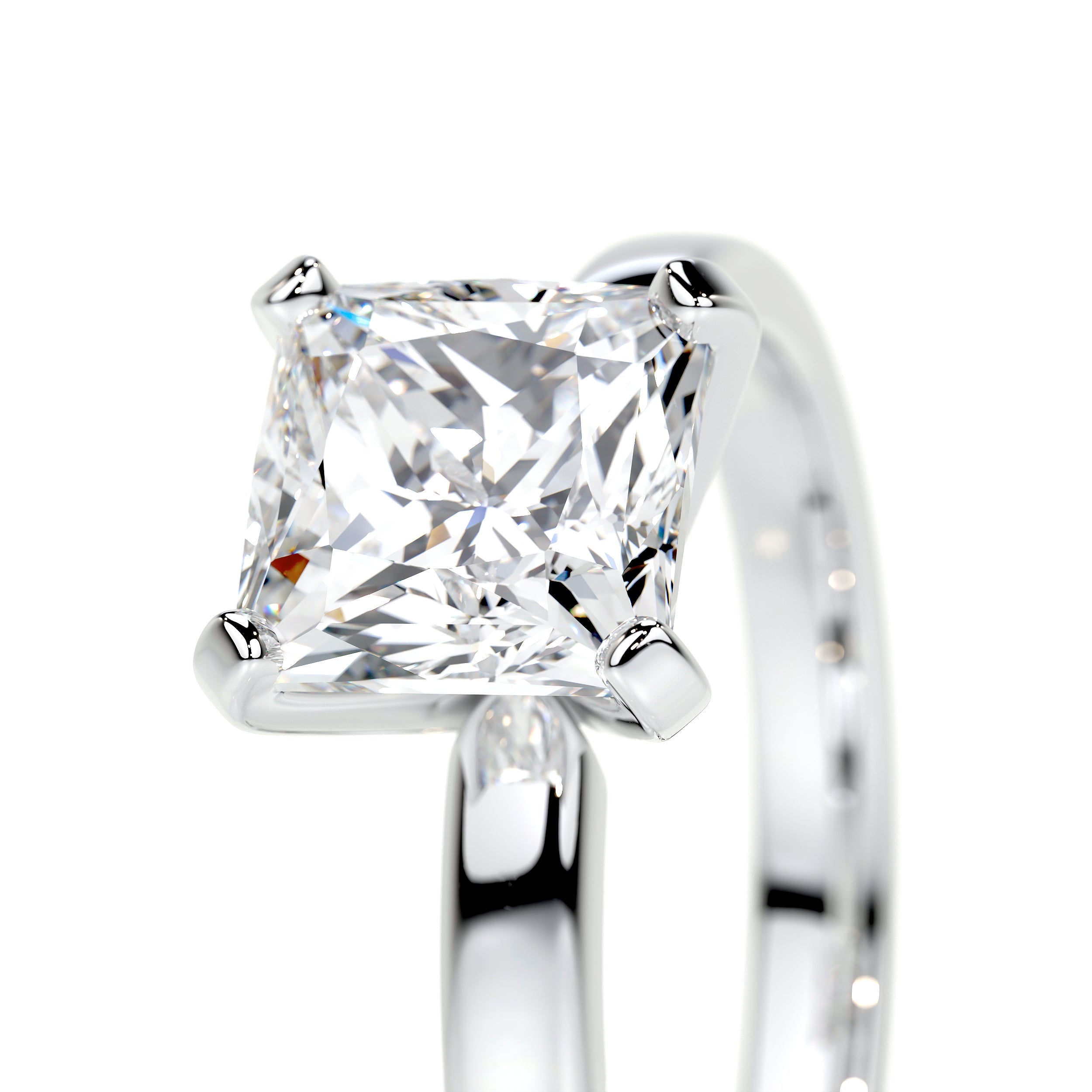 Isabelle Lab Grown Diamond Ring -14K White Gold (RTS)、mySite、hinf8tx79