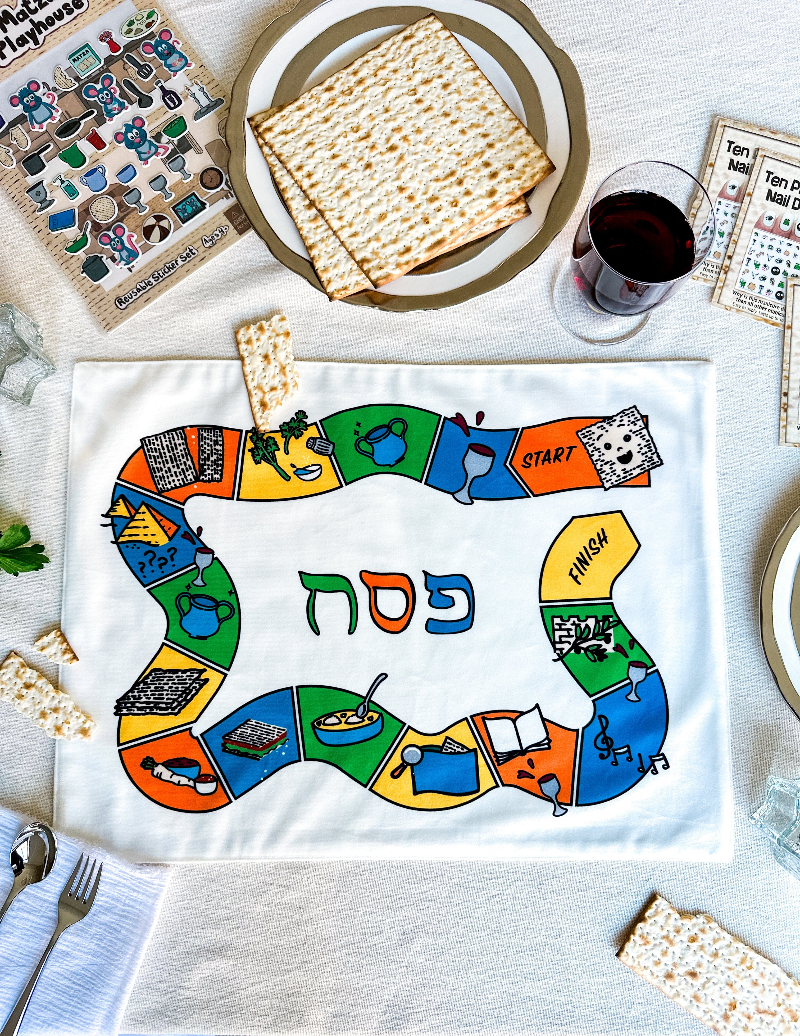 Seder Game Placemat、mySite、topwebapps
