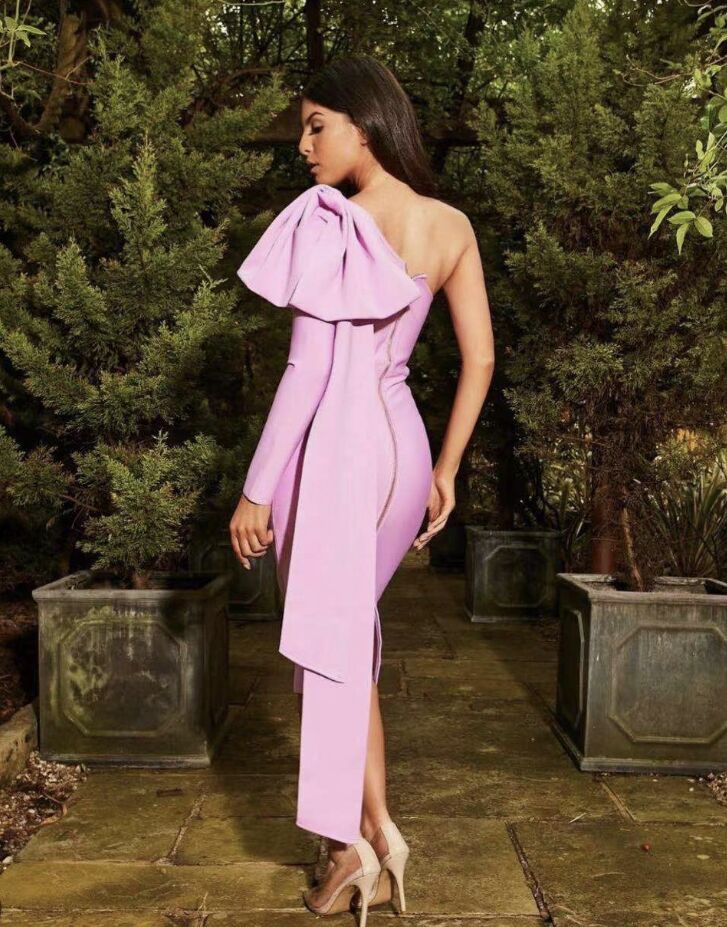  Lilac Bow Dress、mySite、merchandisen