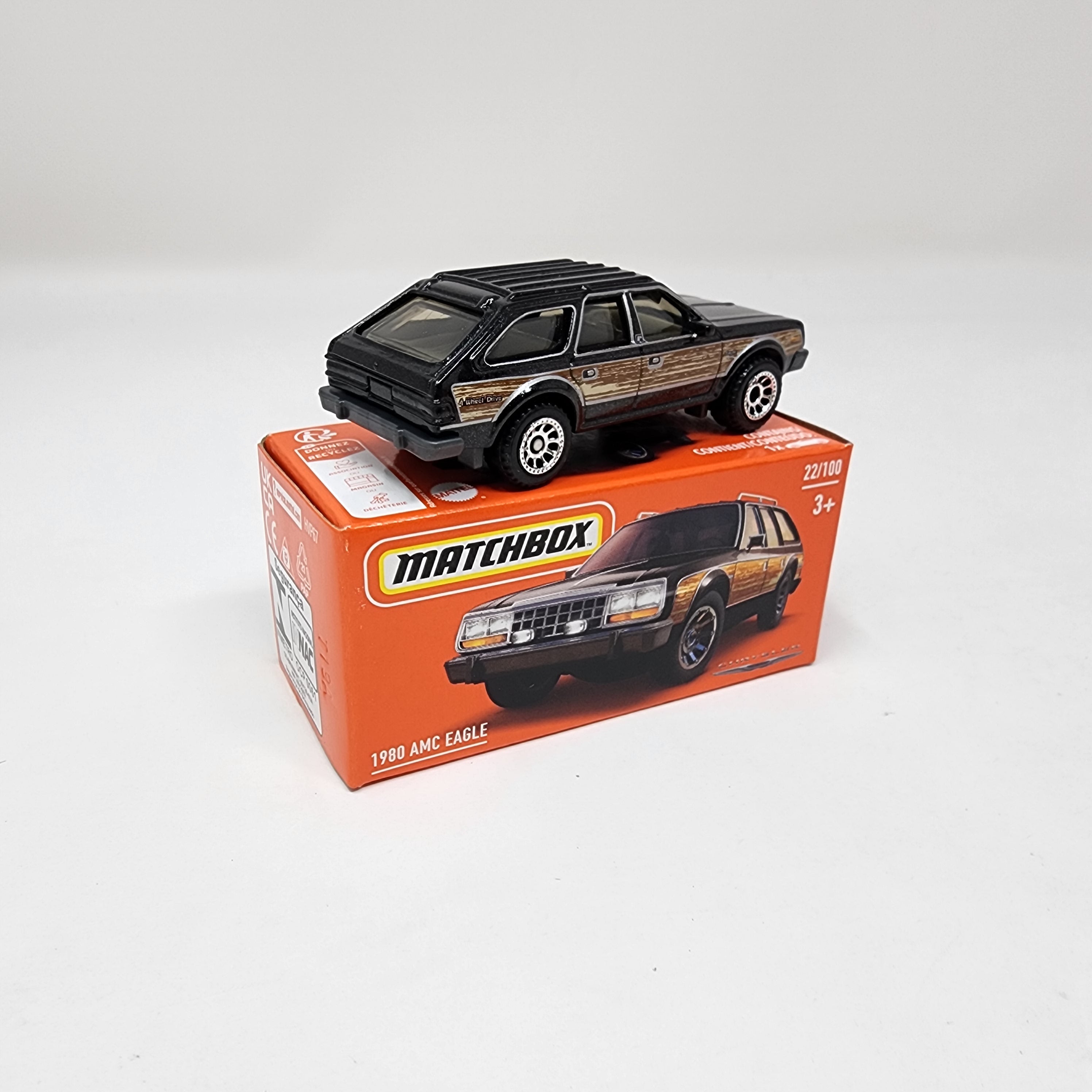1980 AMC Eagle #22 * 2024 Matchbox Power Grabs Case J、mySite、hgirdovlk