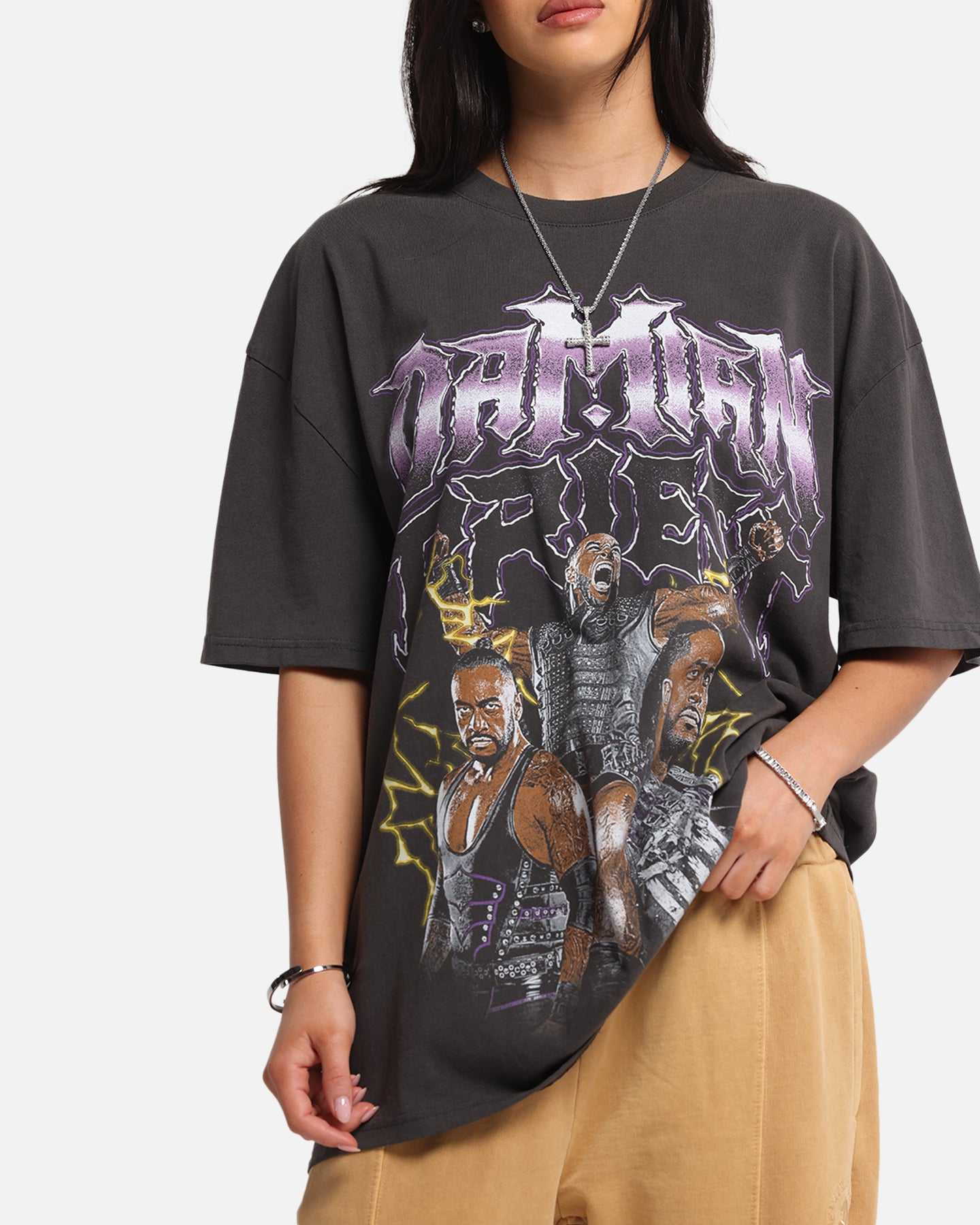 Culture Kings X WWE Damian Priest Wrestlemania XLI Heavy T-Shirt Black Wash、mySite、zt4zffjzw