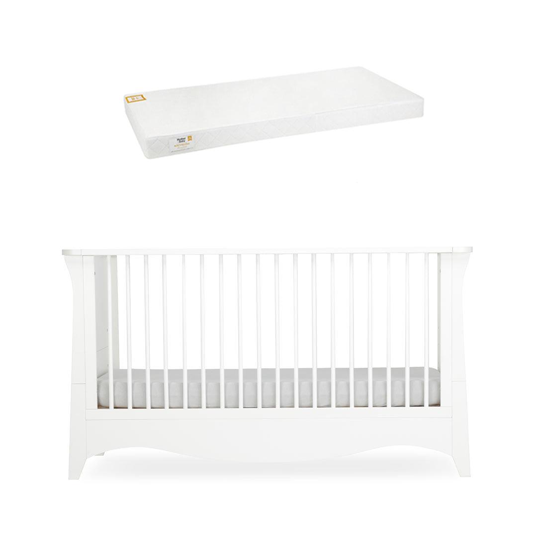 CuddleCo Clara Cot Bed - White、mySite、merchandisen