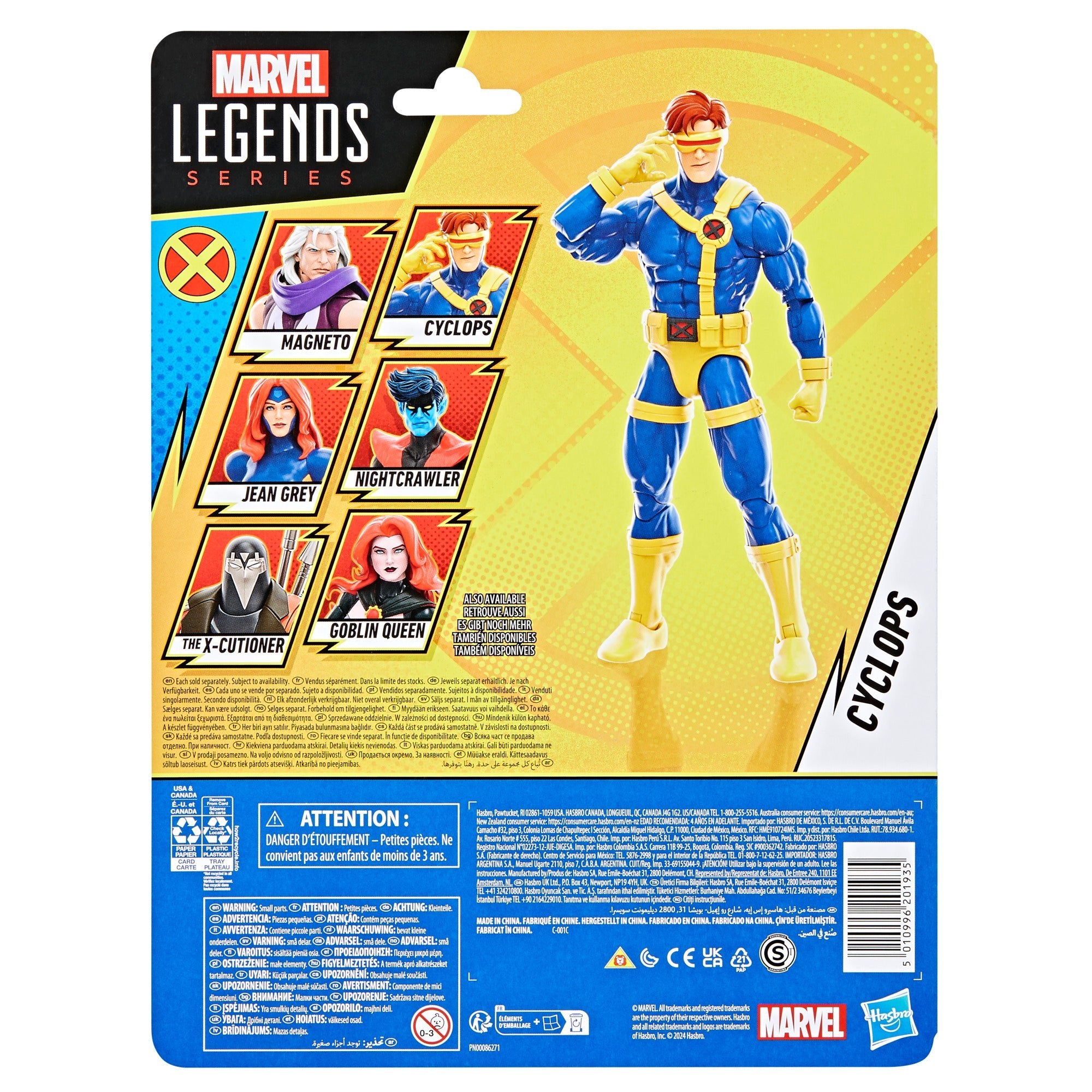 Marvel Legends Series Cyclops、mySite、hgirdovlk