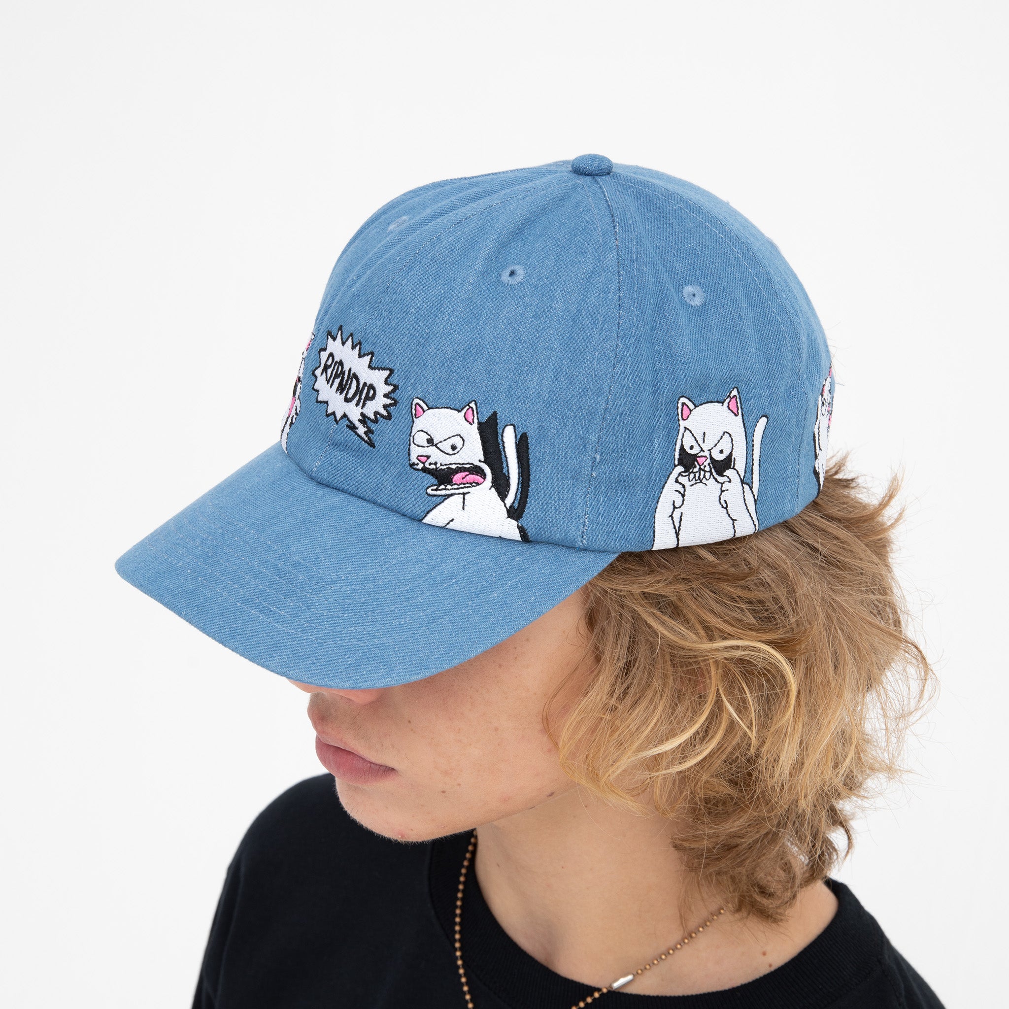  Frustration Denim Dad Hat (Medium Wash)、mySite、merchandisen