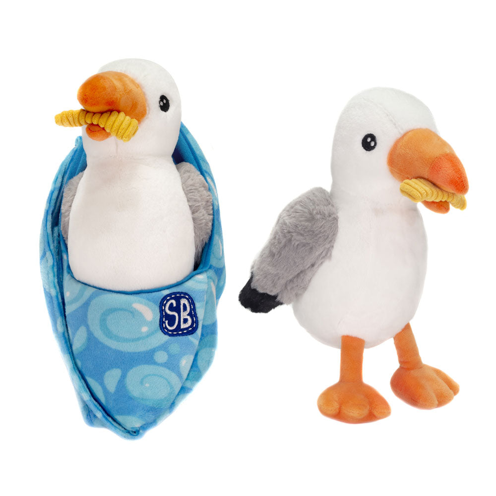 Swaddle Babies 10IN Cuddle Seagull、mySite、g9winljtr