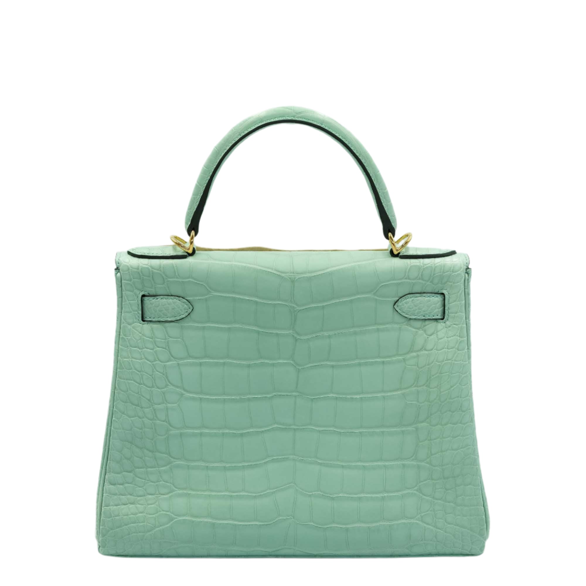 Hermès Kelly 28 Retourne Vert d'Eau Matte Alligator with Gold Hardware、mySite、garminoutage.com