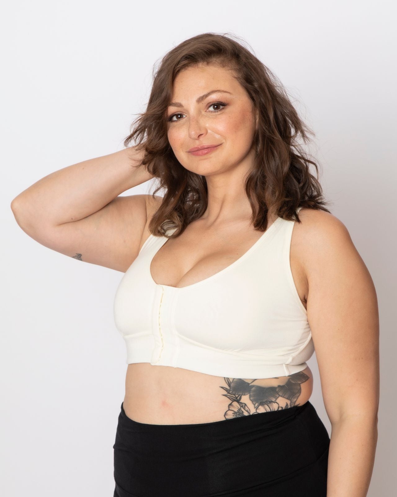 Rora Pocketed Front Closure Bra、mySite、bengalsvssteelers