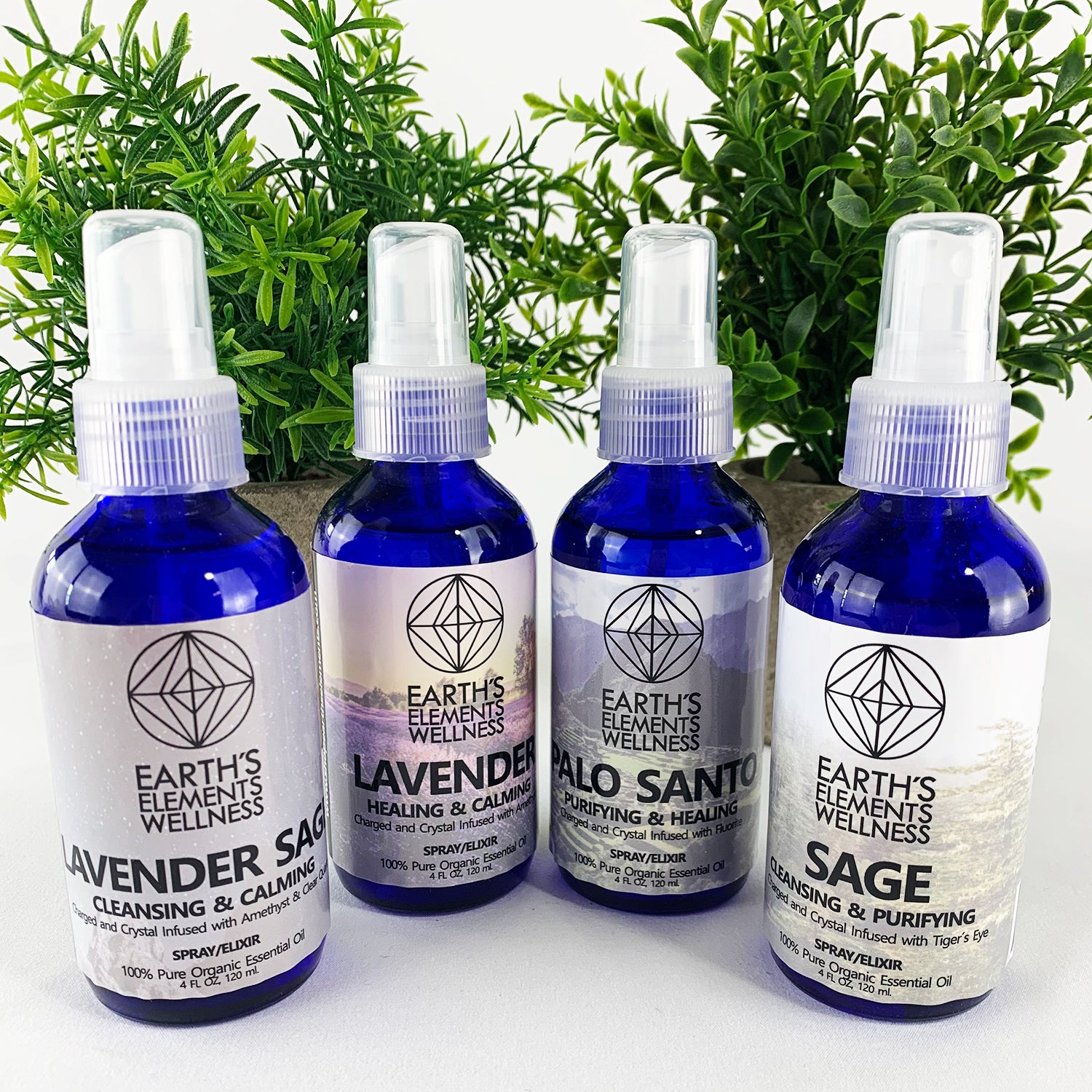 Crystal Charged Essential Oil Sprays, 4oz.、mySite、topwebapps