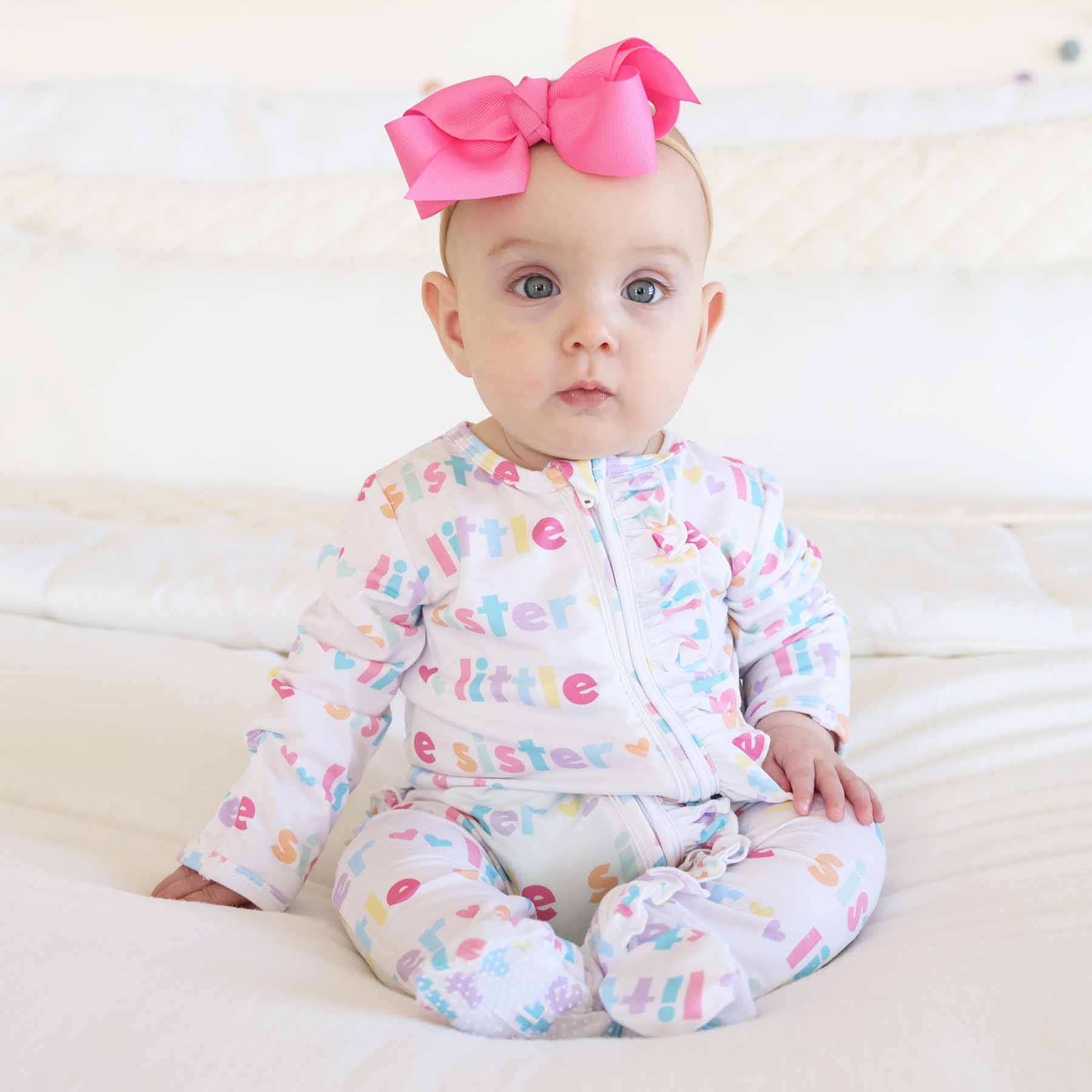  Little Sister Ruffle Zipper Footie、mySite、layawaytickets