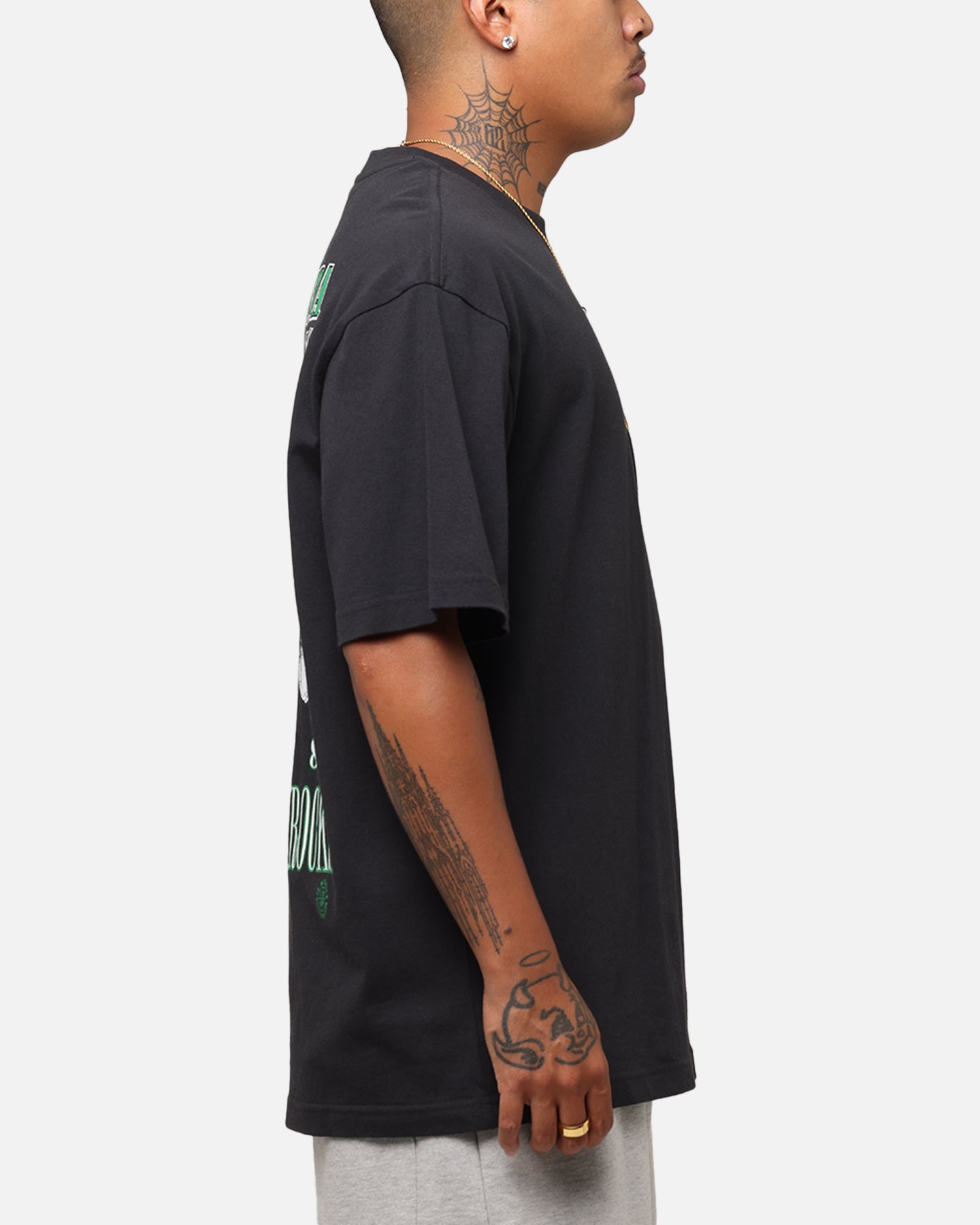 Mitchell & Ness Boston Celtics 18-Time NBA Champions T-Shirt Faded Black、mySite、zt4zffjzw