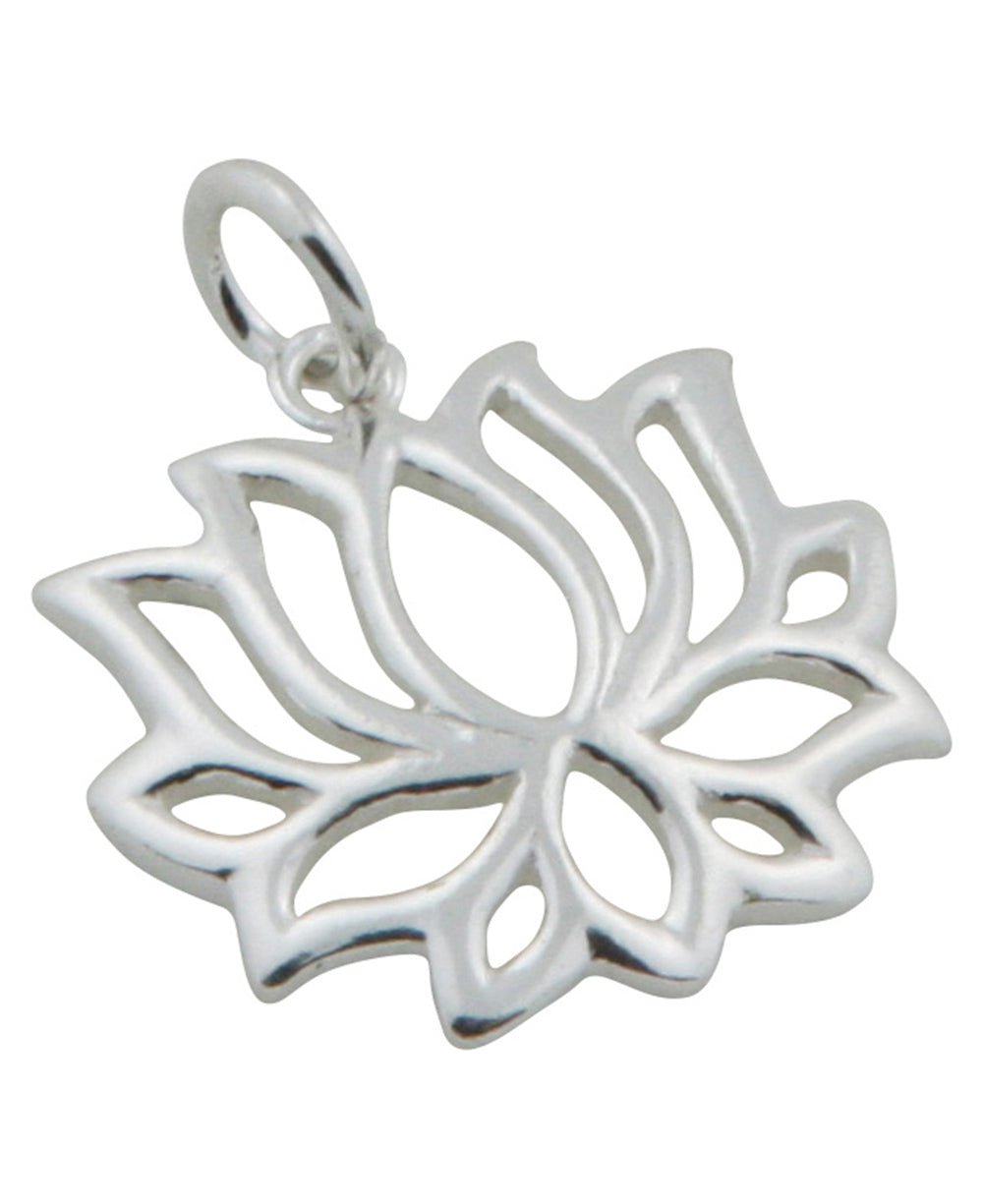 Sterling Silver Lotus Bloom Necklace、mySite、topwebapps