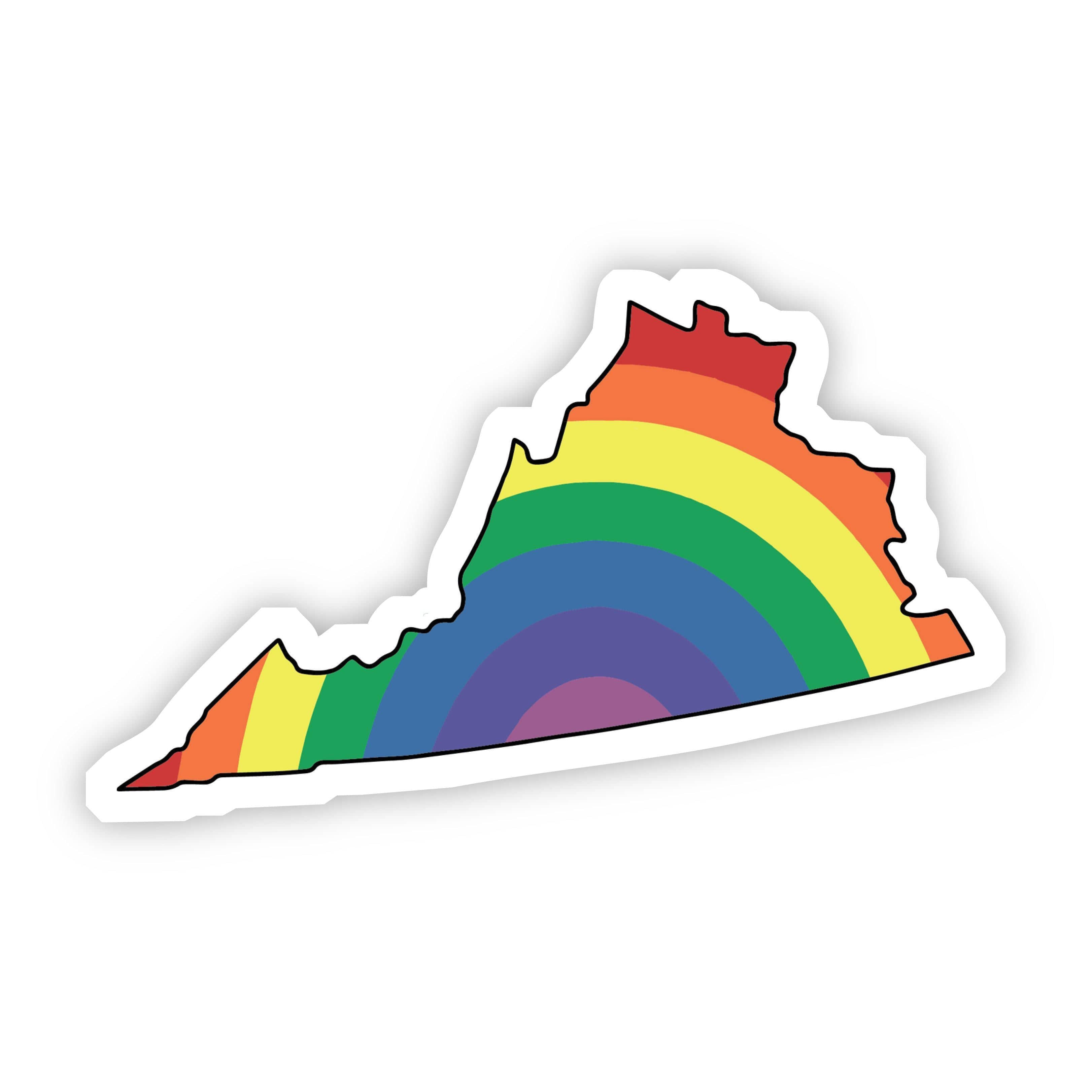  Virginia Rainbow Sticker、mySite、elrpsem3k