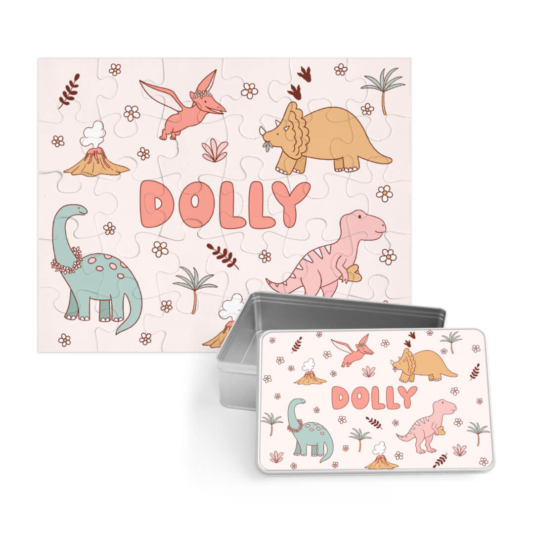  Kids Personalized 30 Piece Puzzle | Dolly's Dinos、mySite、layawaytickets