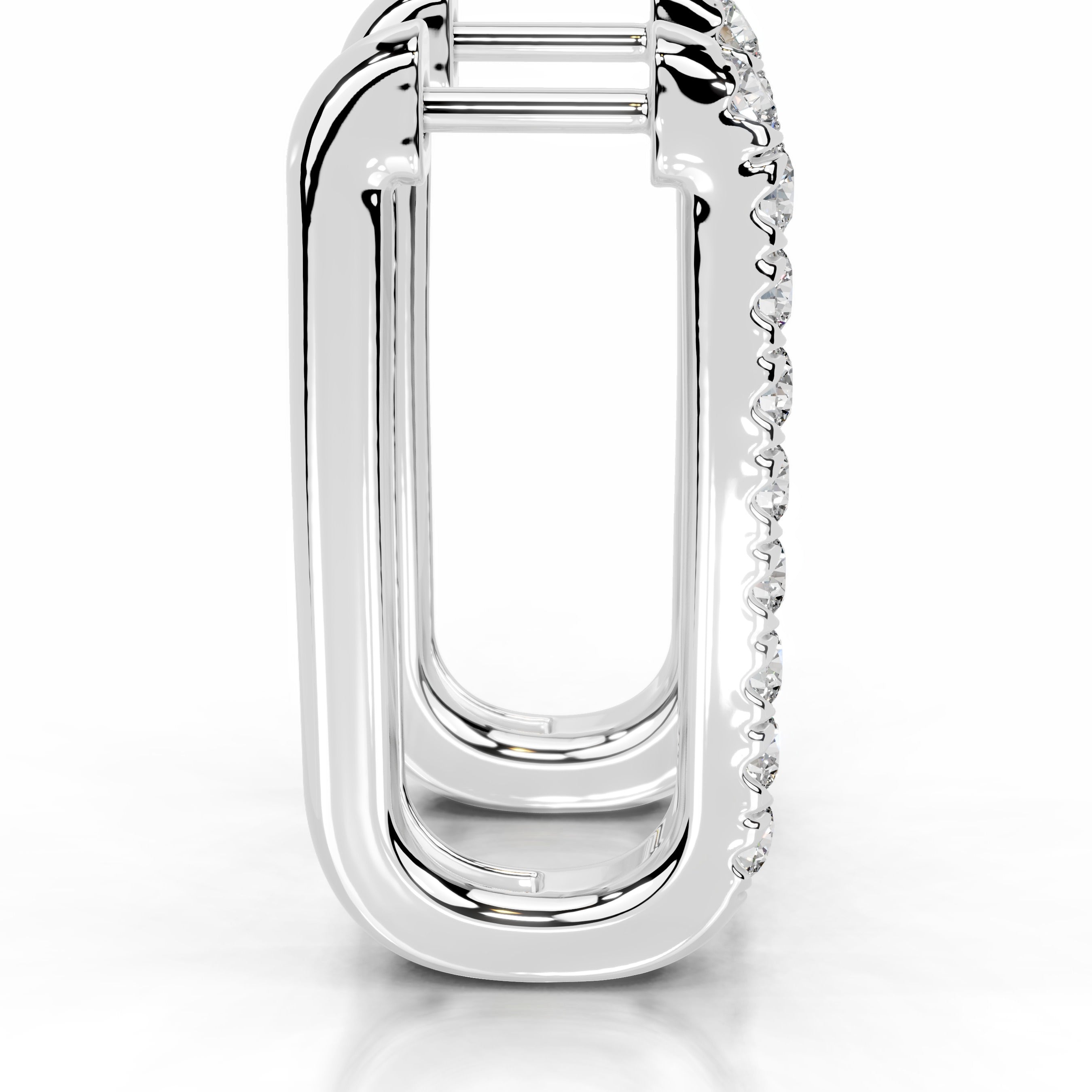 Denise Lab Grown Diamond Earrings - 18K White Gold、mySite、hinf8tx79