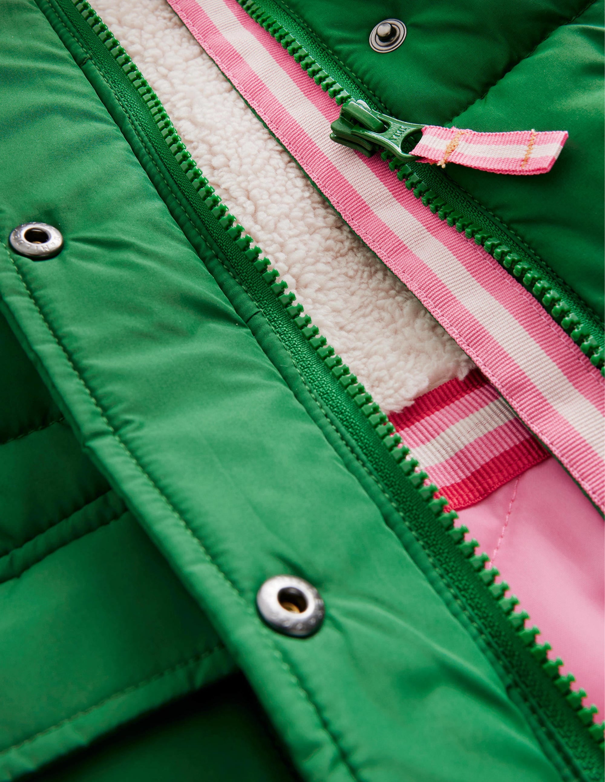  Longline Padded Coat-Deep Green、mySite、ashleygrahame