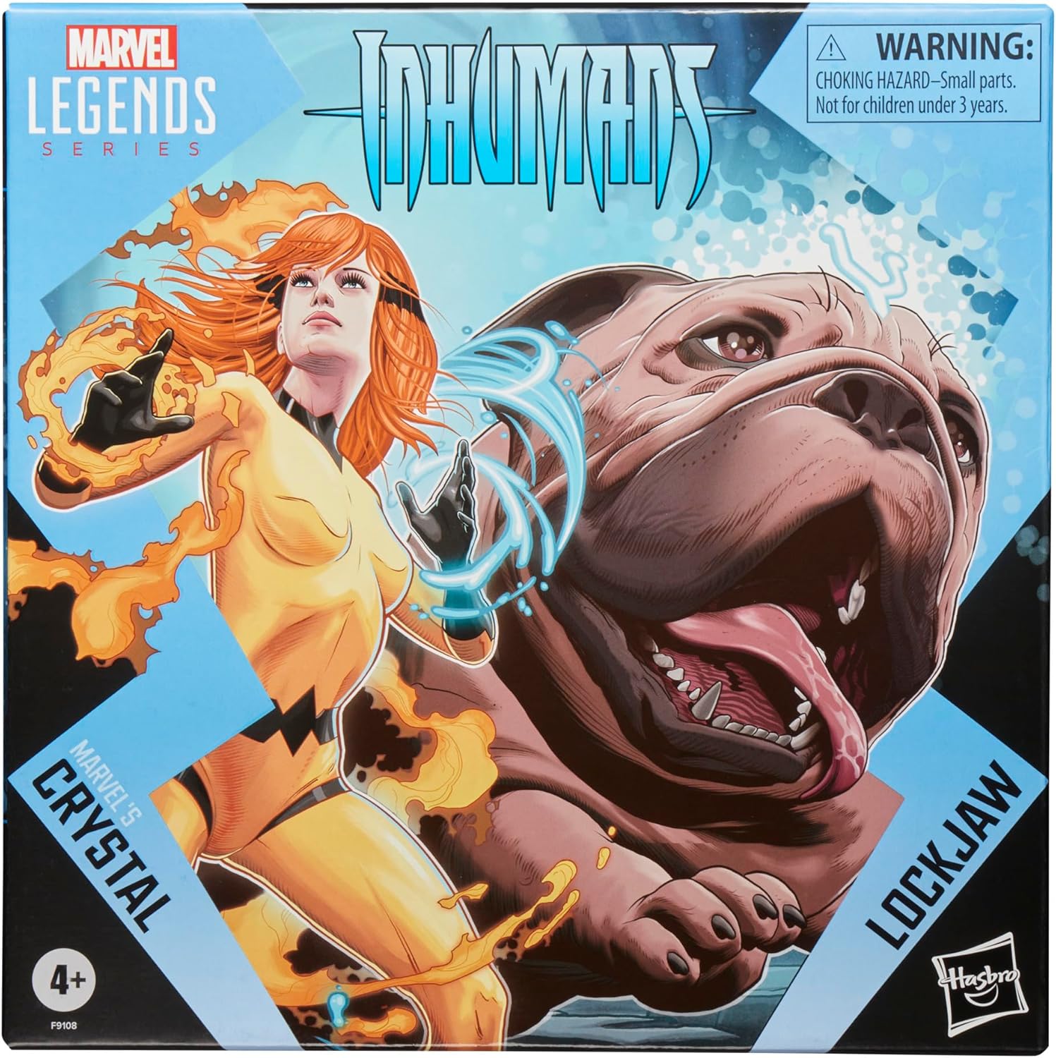 Marvel Legends Series - Crystal and Lockjaw、mySite、hgirdovlk